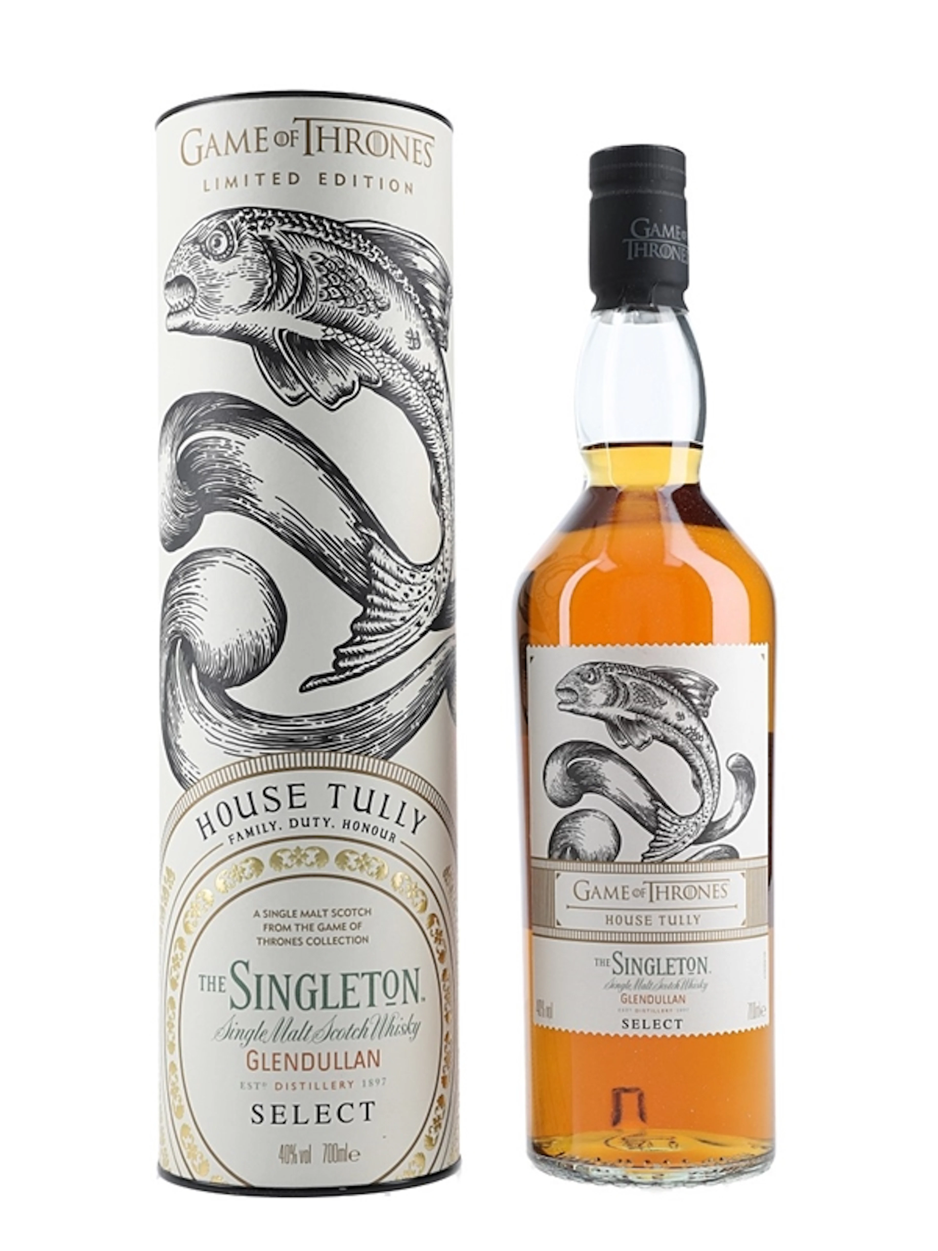 Singleton Glendullan Select Game Of Thrones - House Tully 70cl / 40%