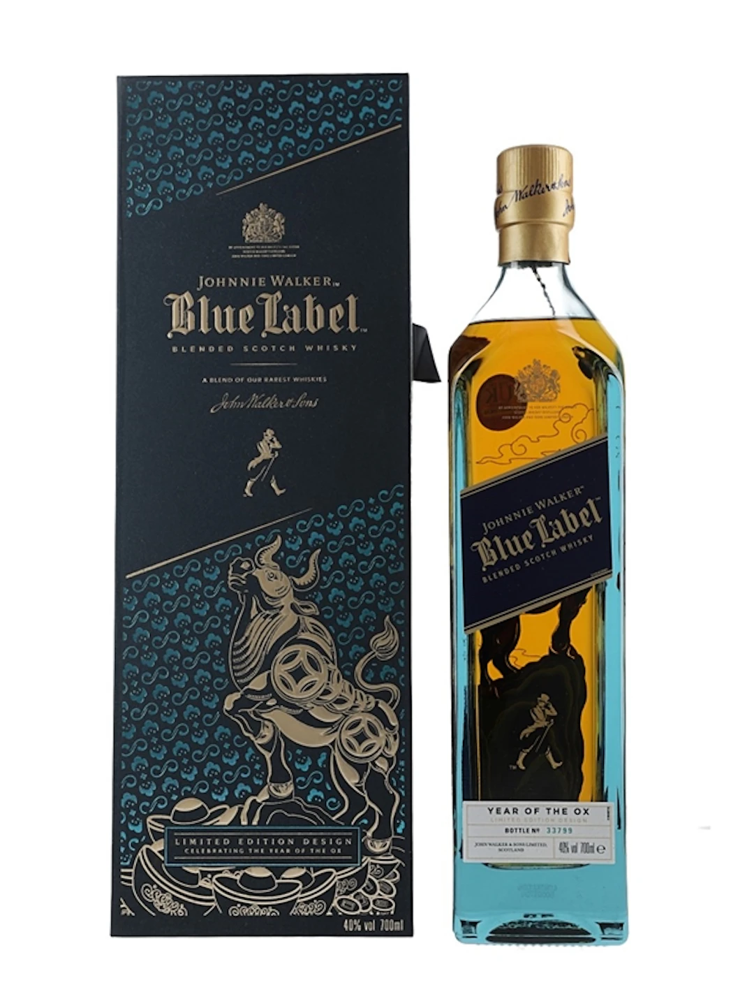 Johnnie Walker Blue Label Year Of The Ox 2021 70cl / 40%