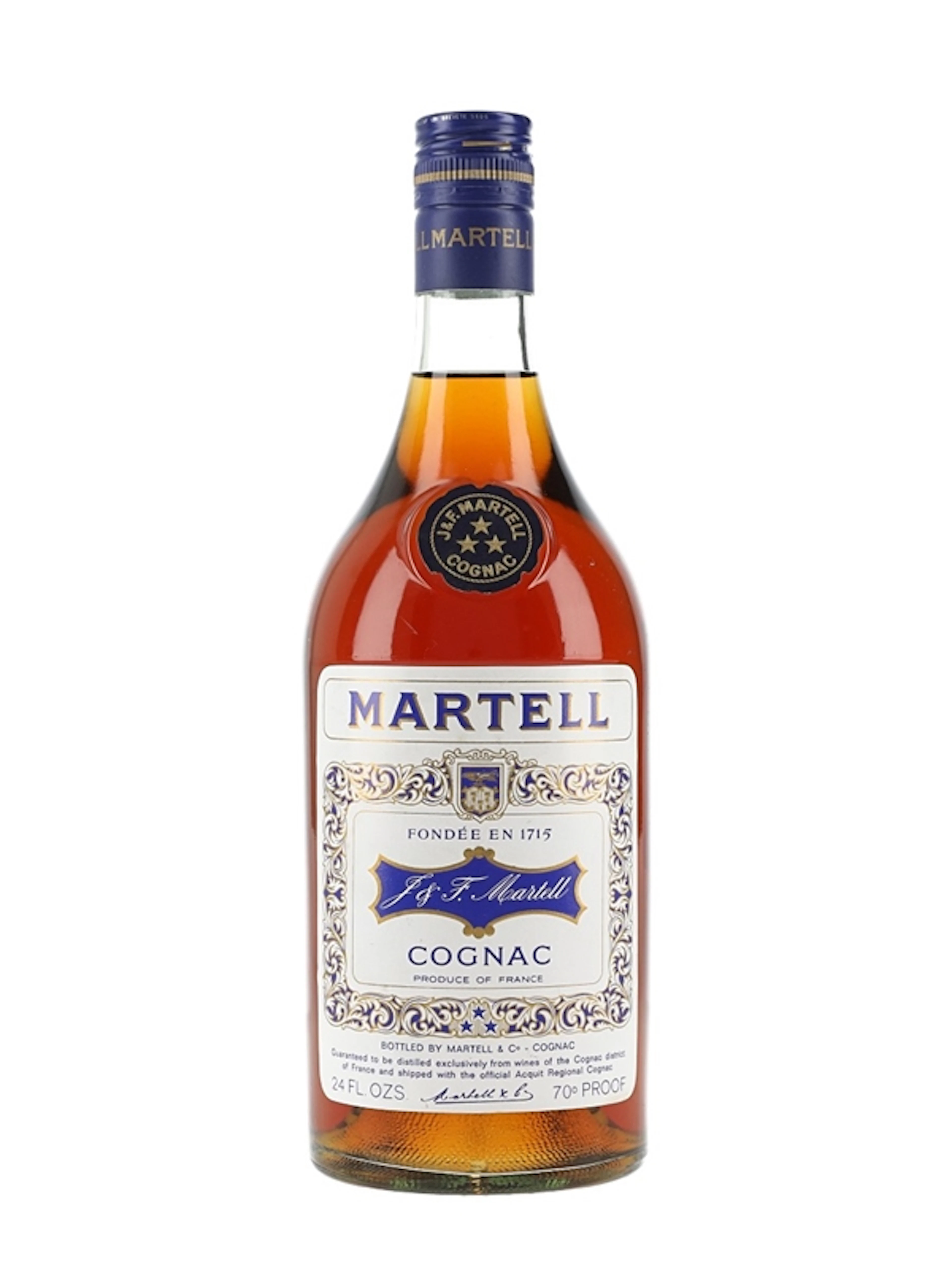 Martell 3 Star VS Bottled 1970s
