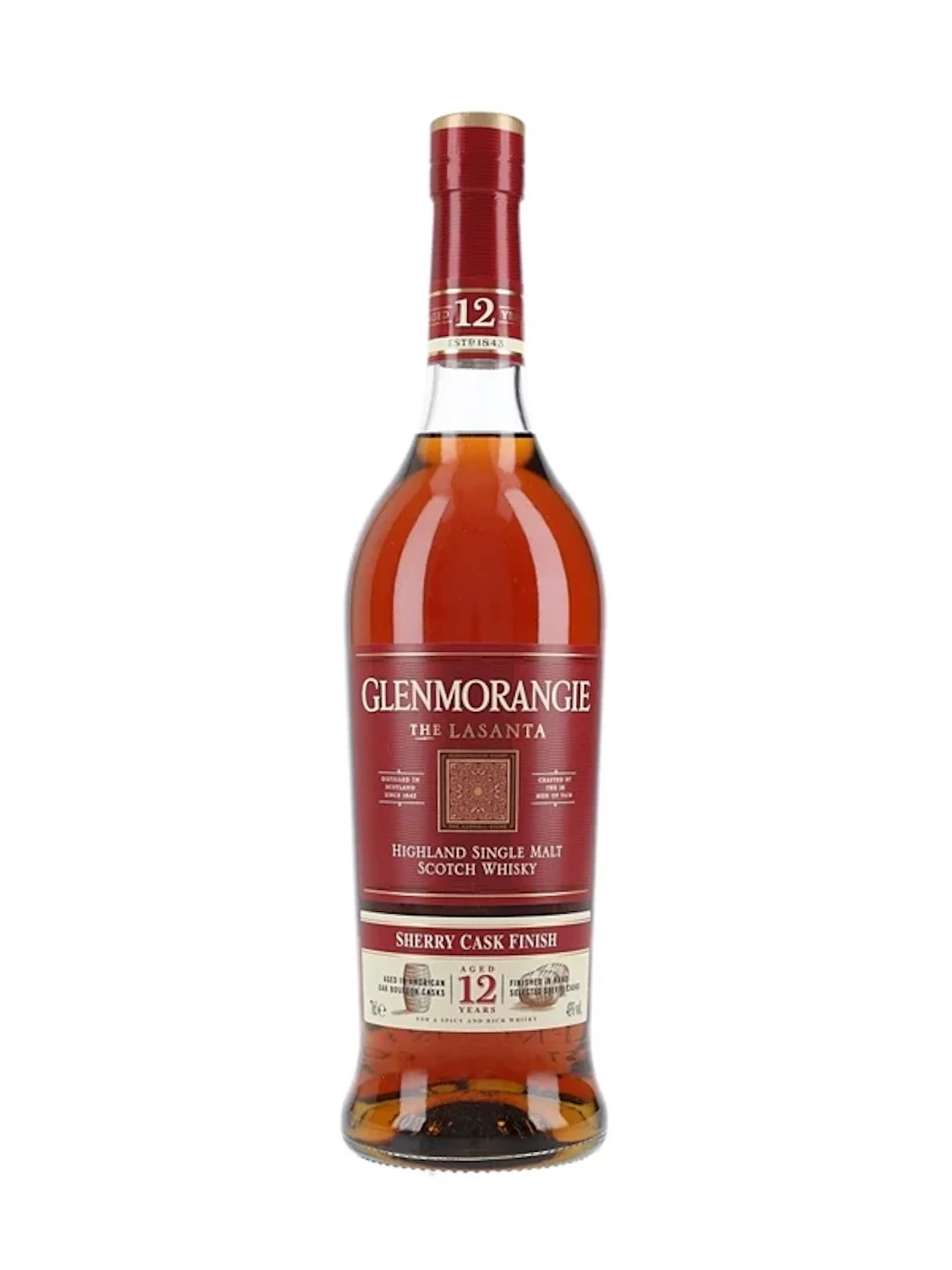 Glenmorangie 12 Year Old Lasanta Bottled 2022 - Sherry Finish 70cl / 43%