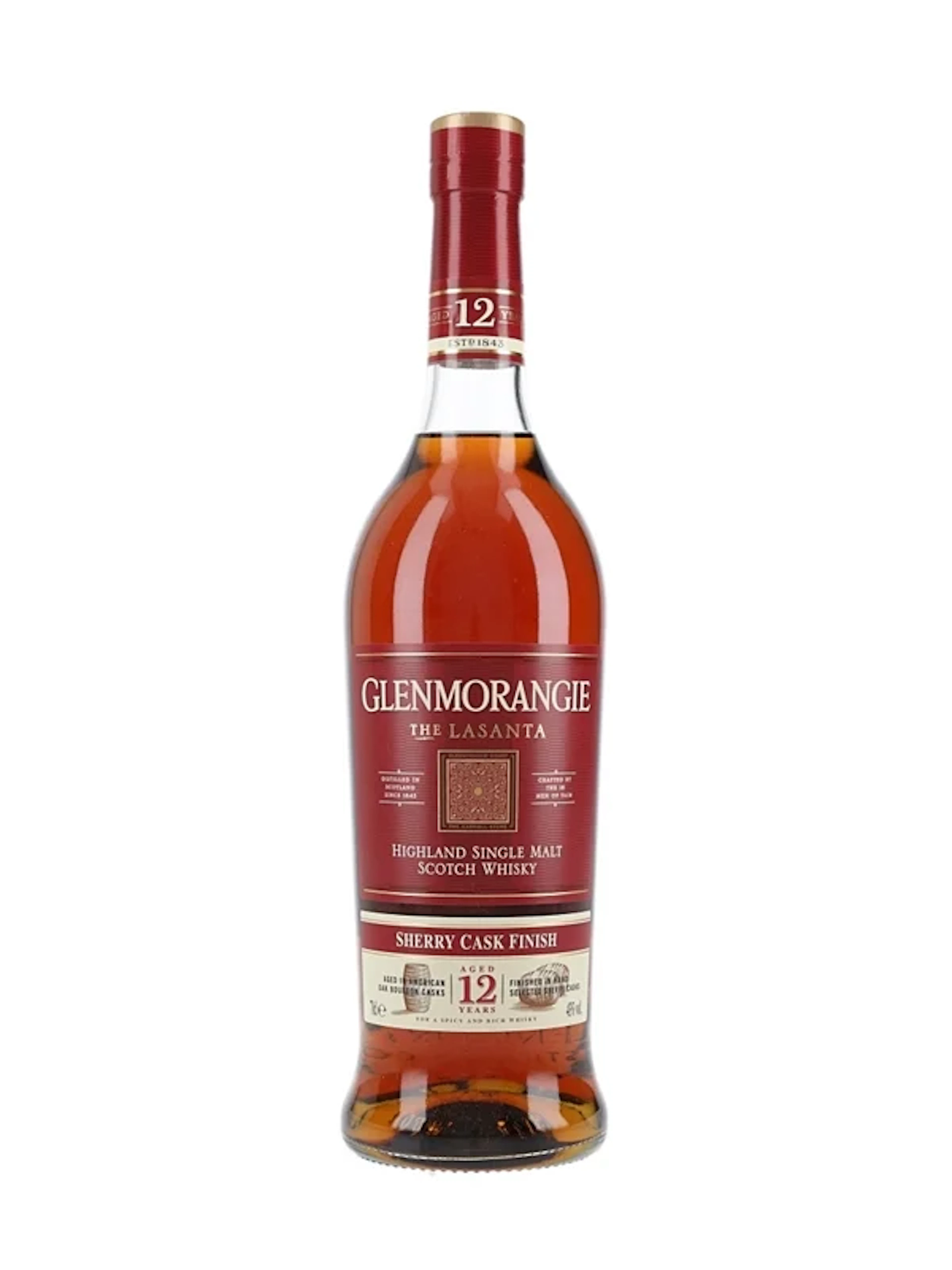 Glenmorangie 12 Year Old Lasanta Bottled 2022 - Sherry Finish 70cl / 43%