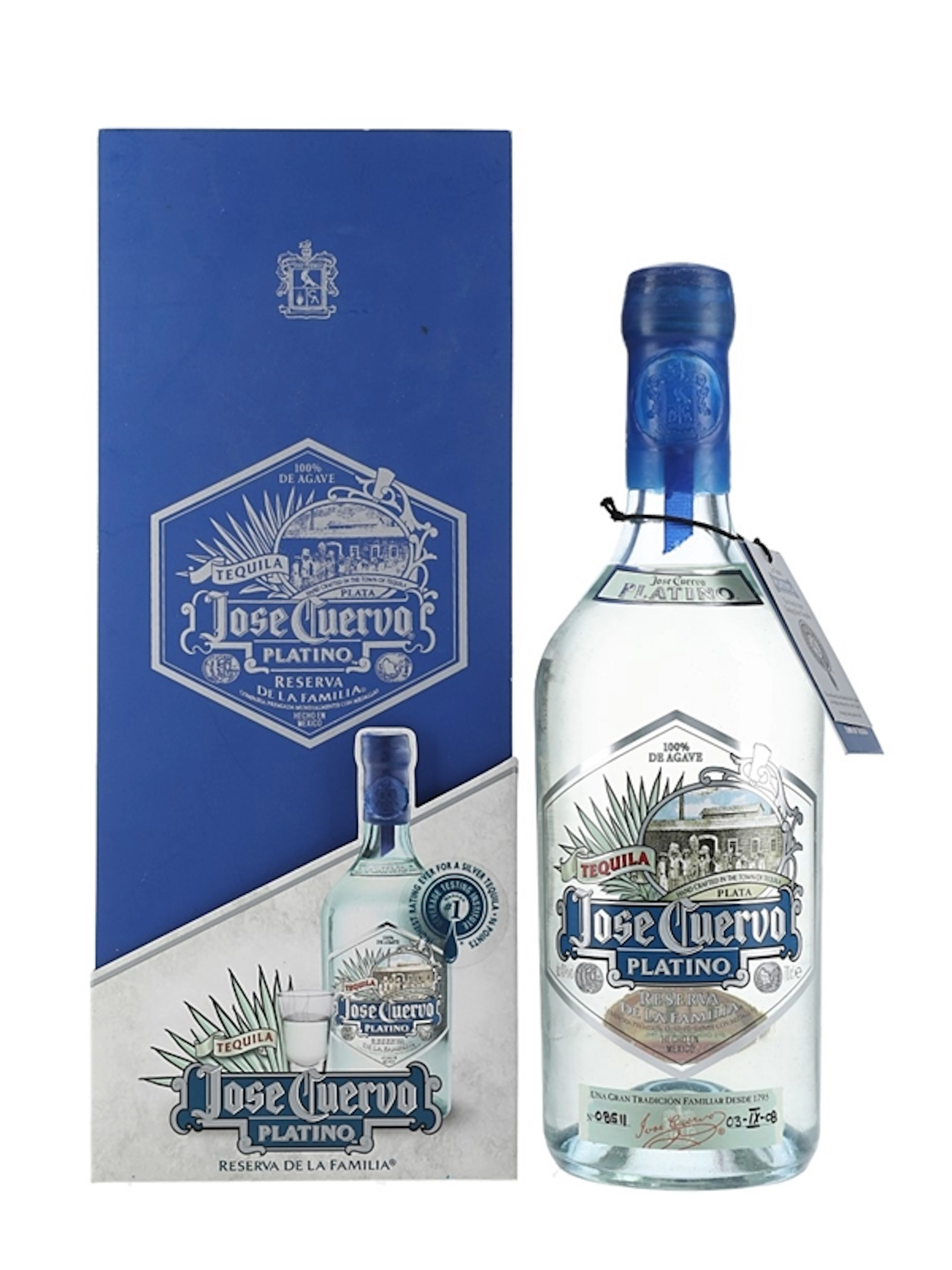 Jose Cuervo Platino Reserva De La Familia 2008 Bottling 70cl / 40%