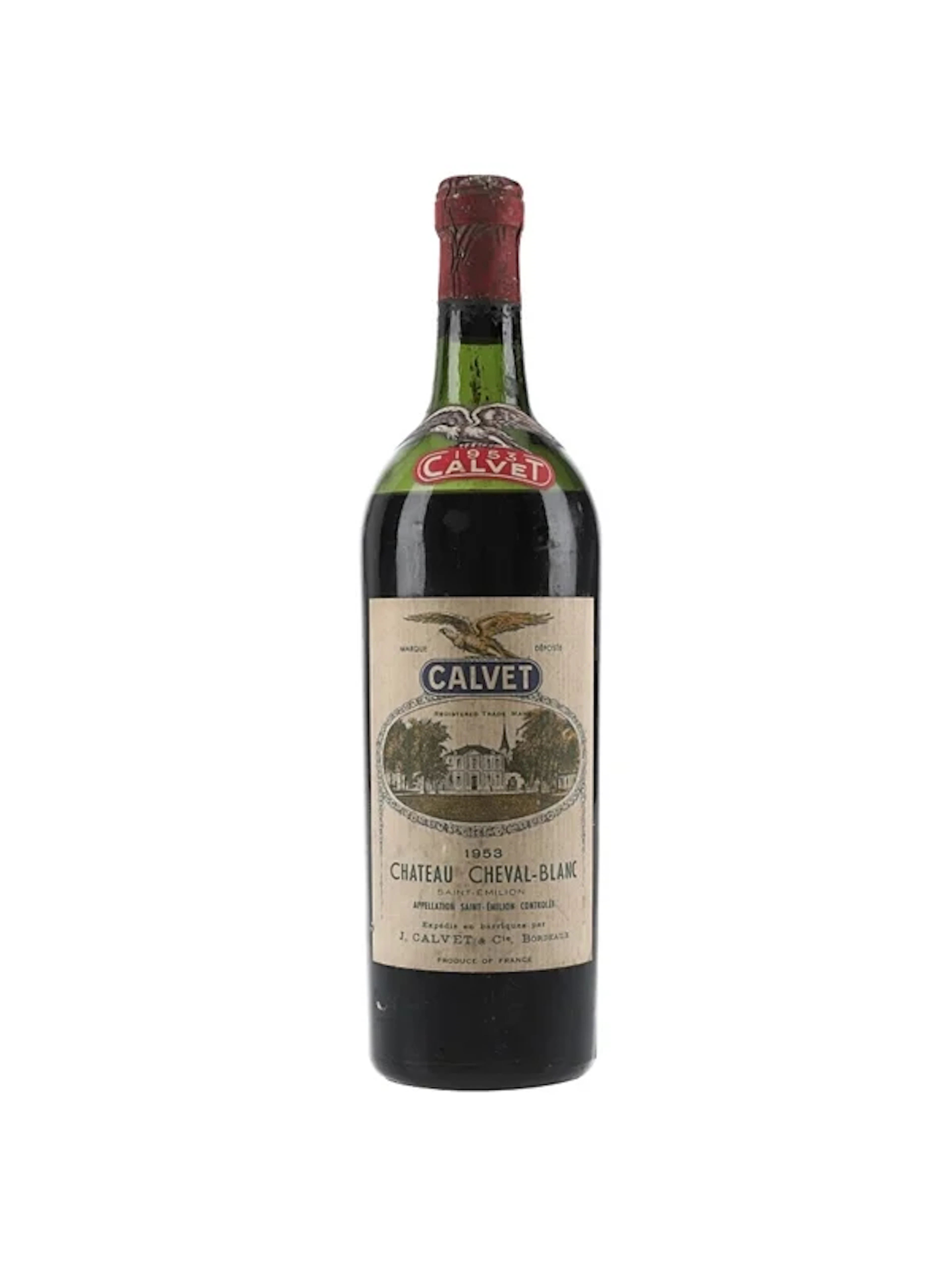 1953 Chateau Cheval Blanc - J. Calvet & Cie Saint Emilion 1er Grand