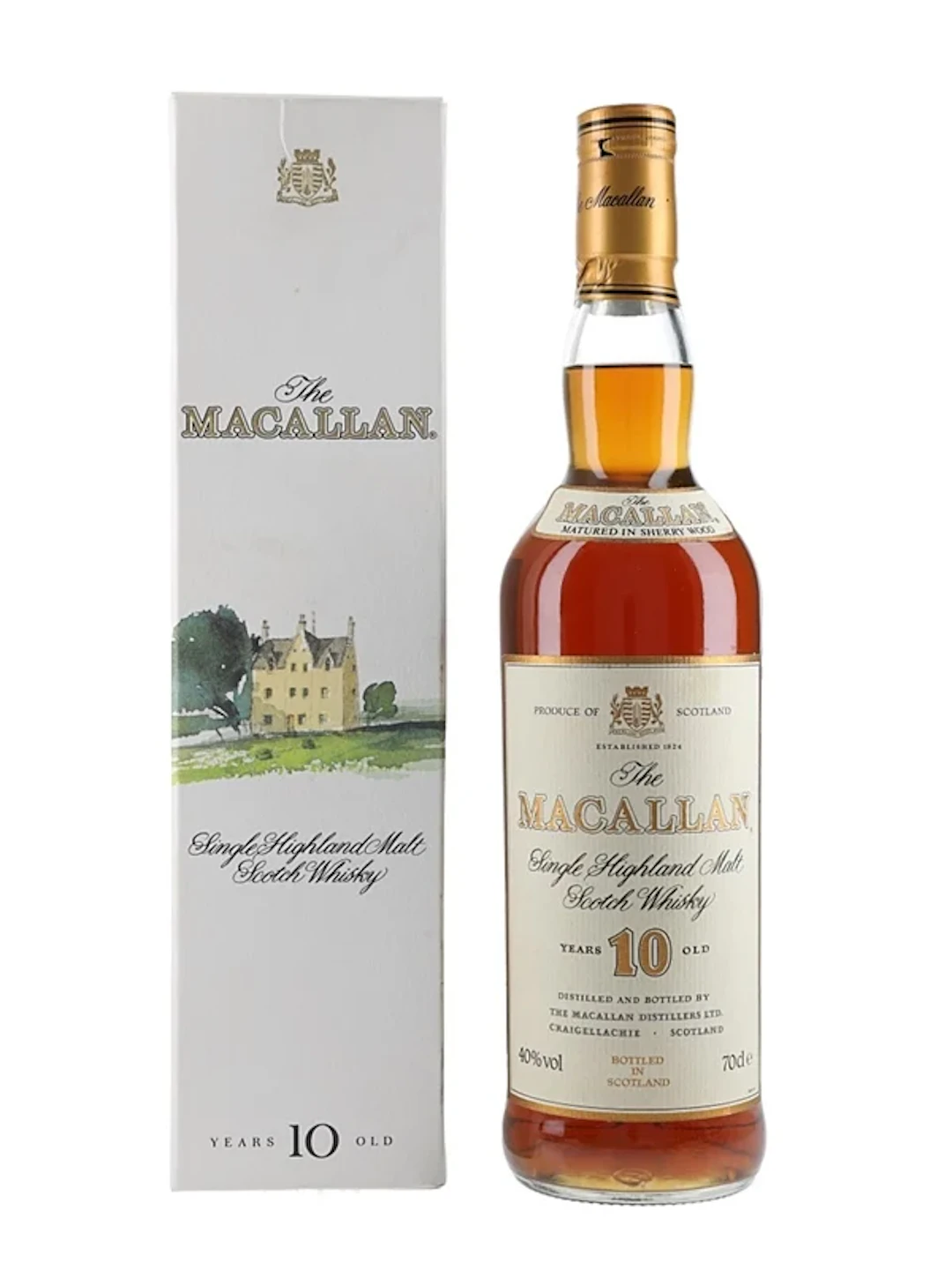 Macallan 10 Year Old Bottled 1990s 70cl / 40%