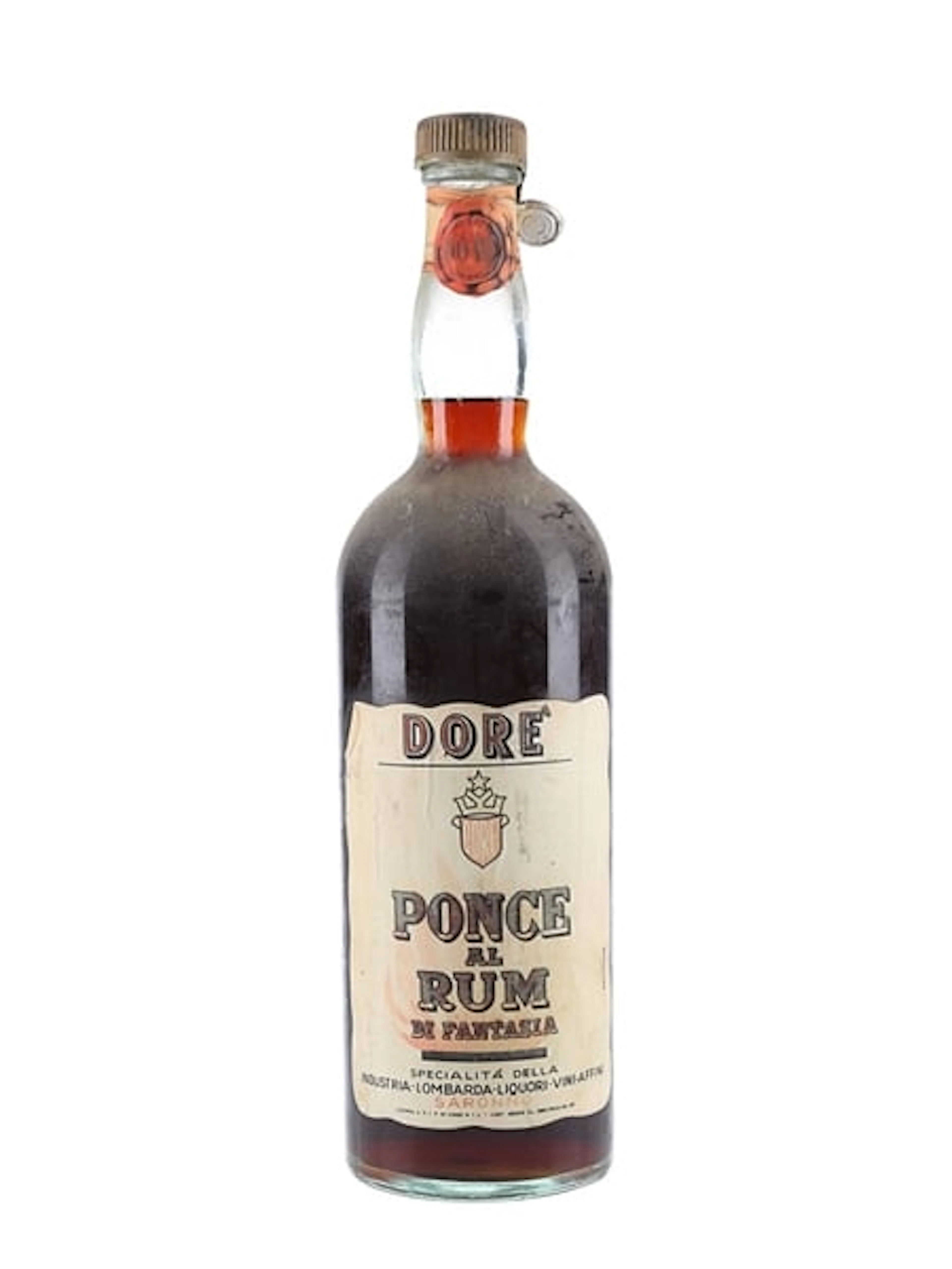 Dore Ponce al Rum Di Fantasia Bottled 1950s 100cl / 40%