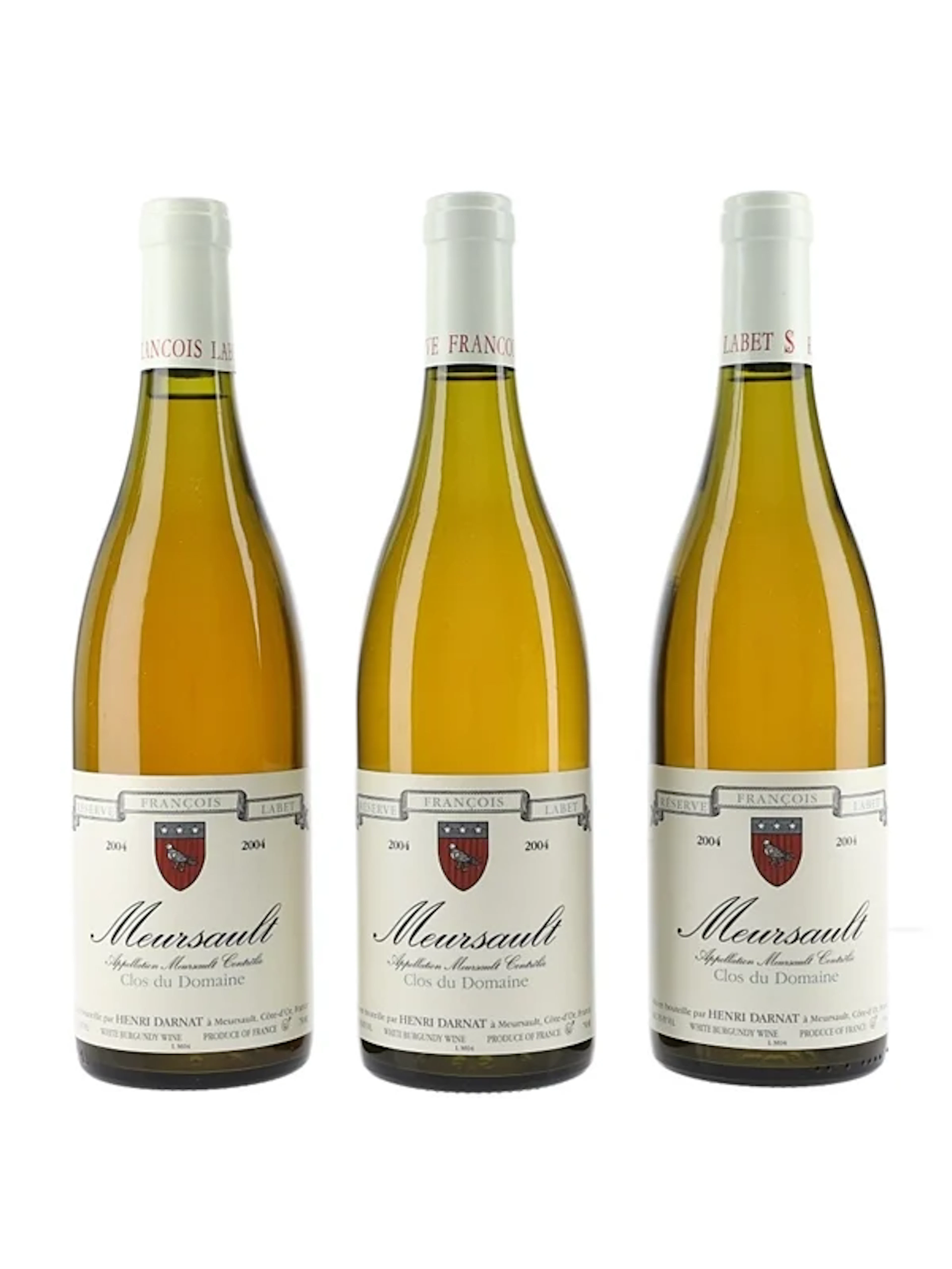 2004 Meursault Clos du Domaine Henri Darnat - Reserve Francois Labet