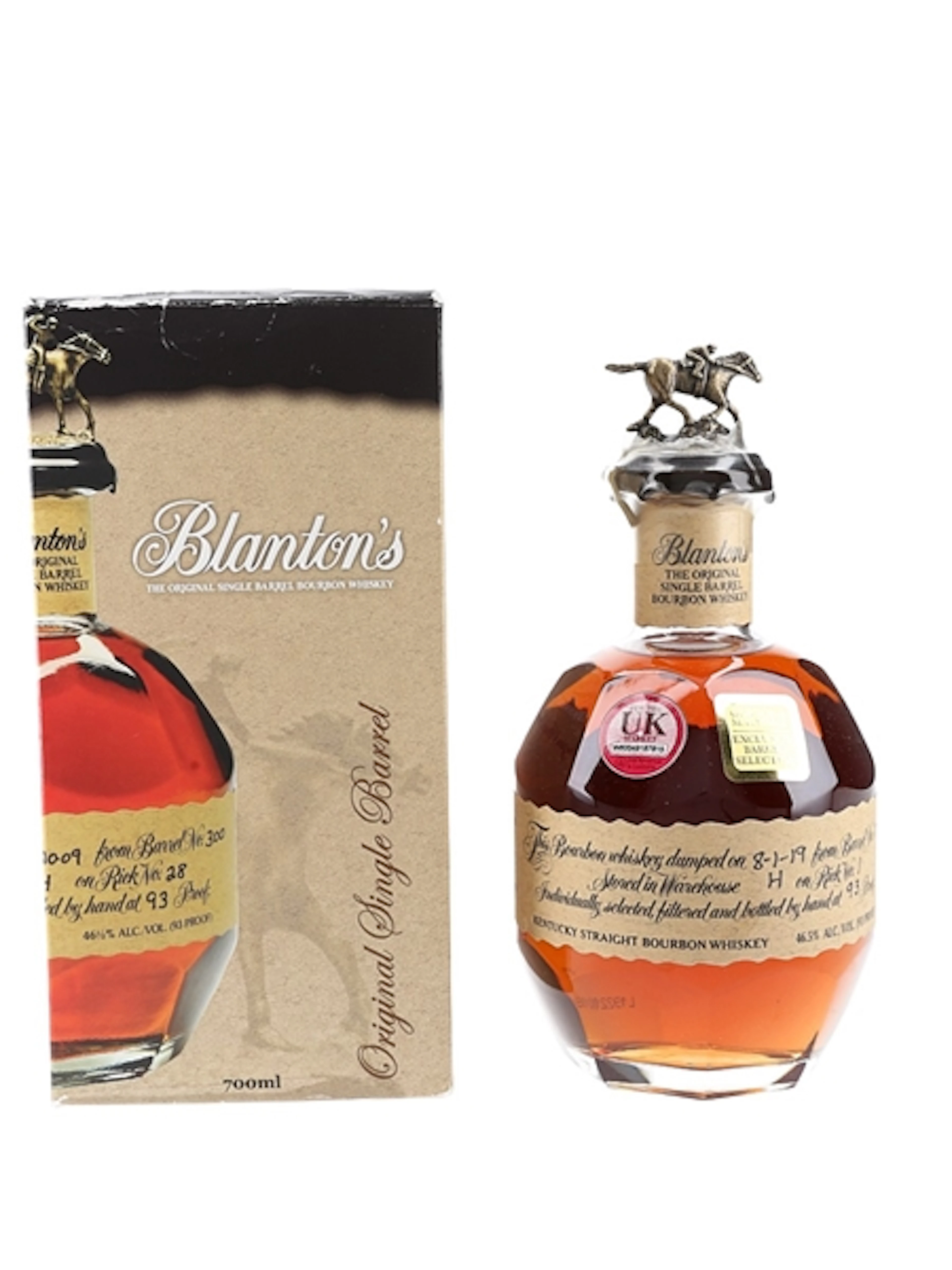Blanton's Original Single Barrel No.120 Bottled 2019 - Gordon & MacPhail