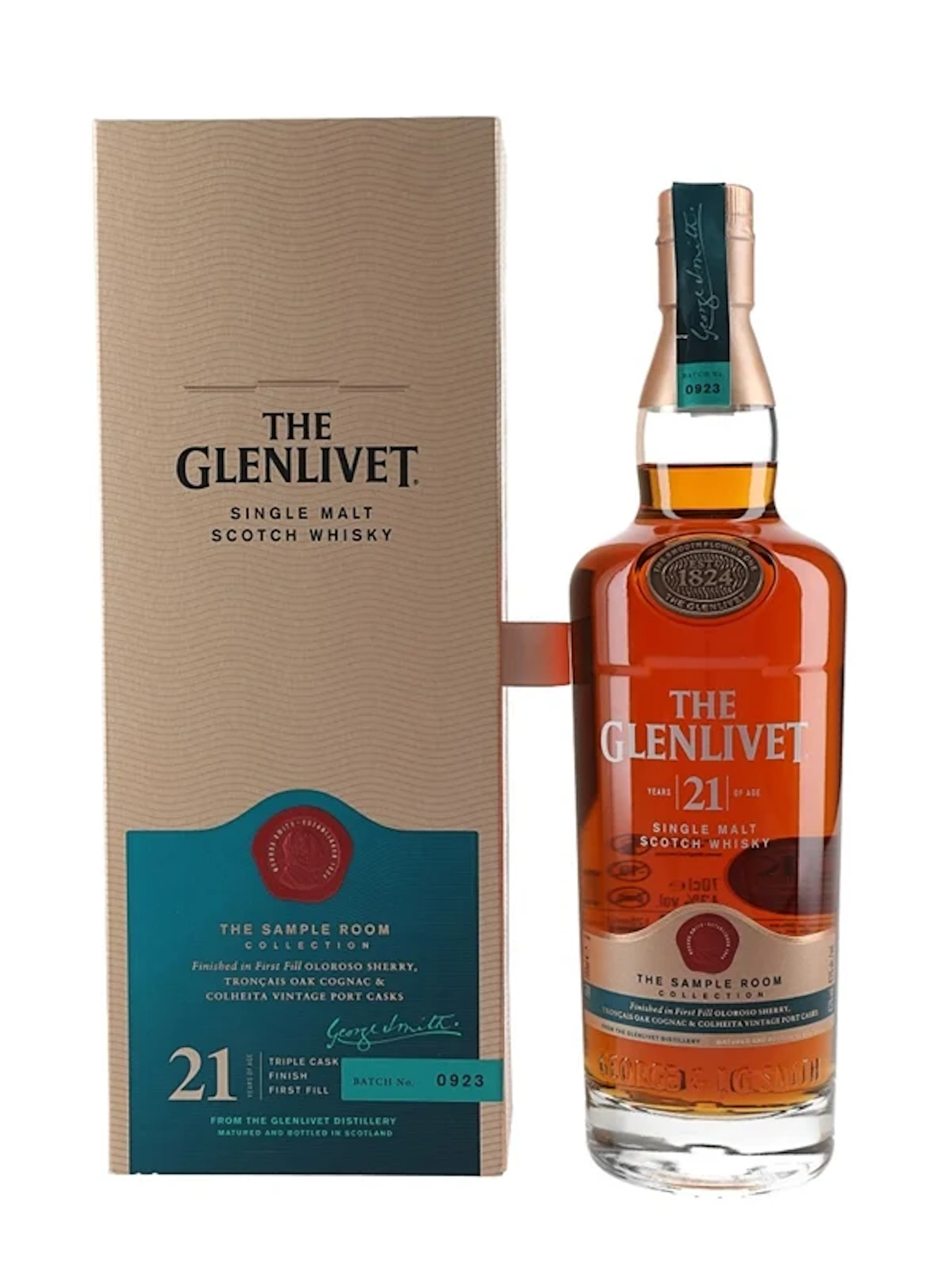 Glenlivet 21 Year Old Bottled 2023 - The Sample Room Collectio 75cl / 43%