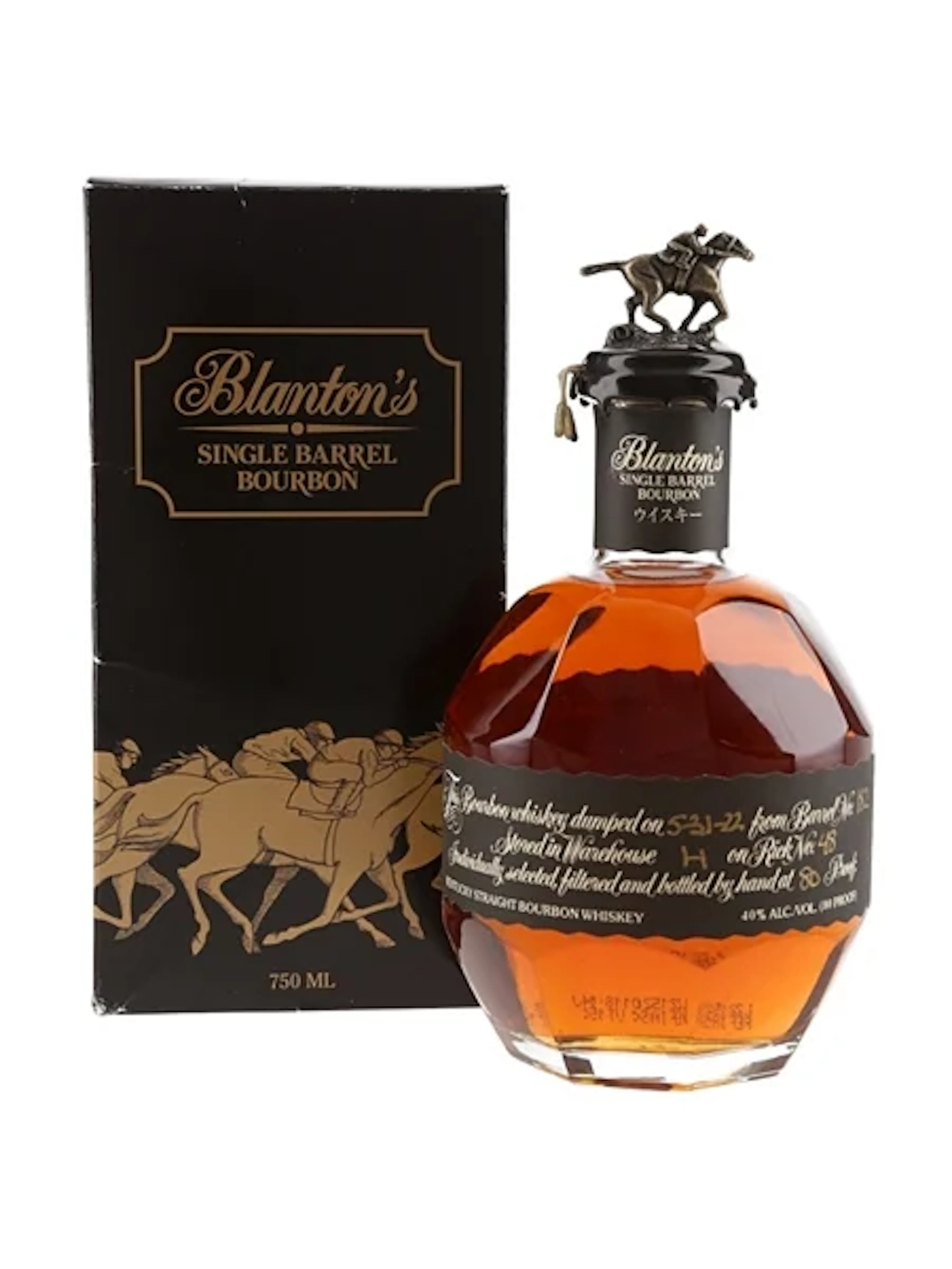 Blanton's Single Barrel No.182 Bottled 2022 - Japanese Release 75cl / 40%