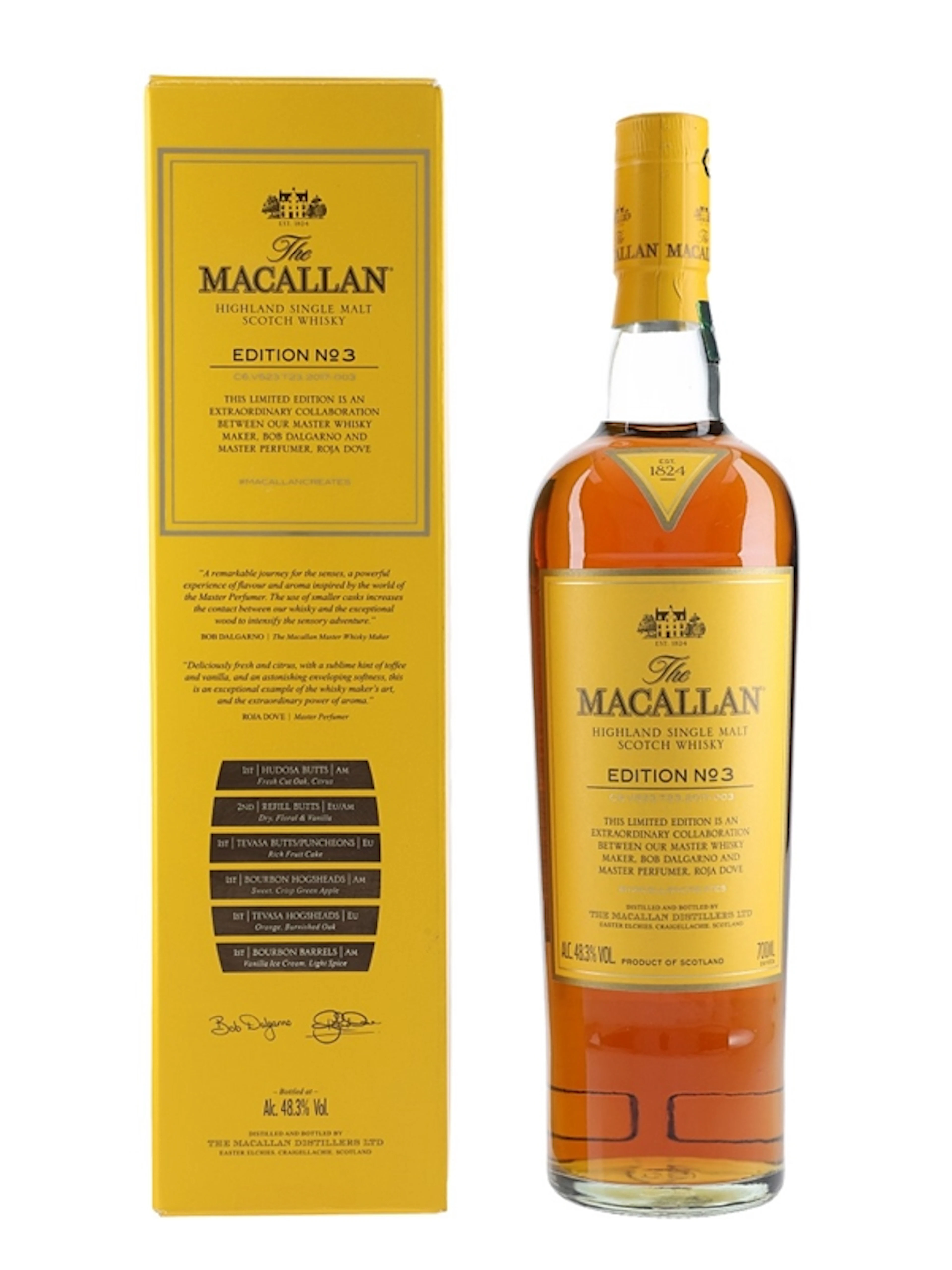 Macallan Edition No.3 70cl / 48.3%