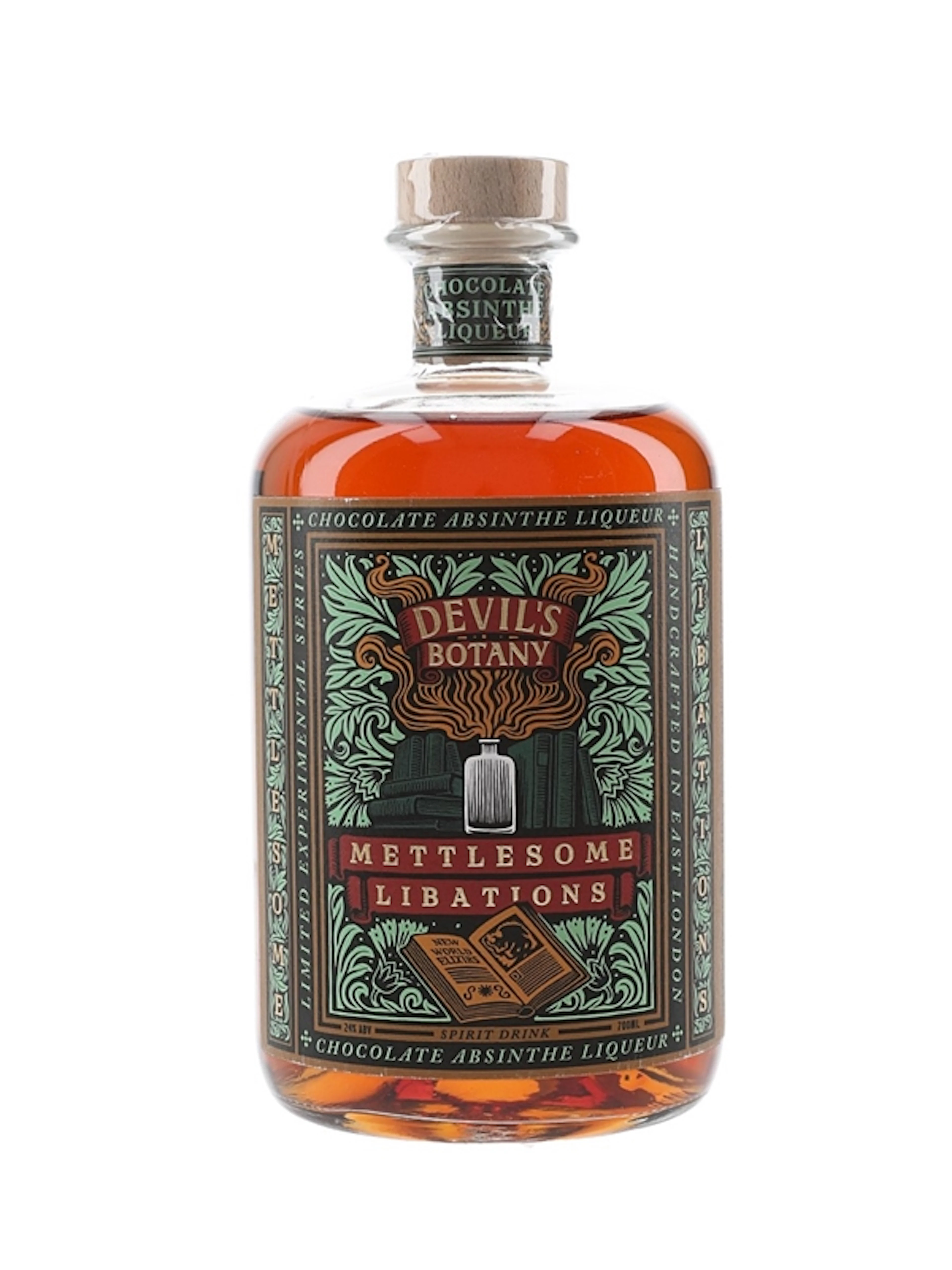 Devil's Botany Chocolate Absinthe Liqueur Mettlesome Libatio 70cl / 24%