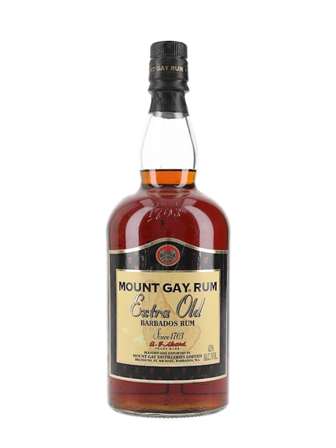 Mount Gay Extra Old Bottled 1990s-2000s 100cl / 43%