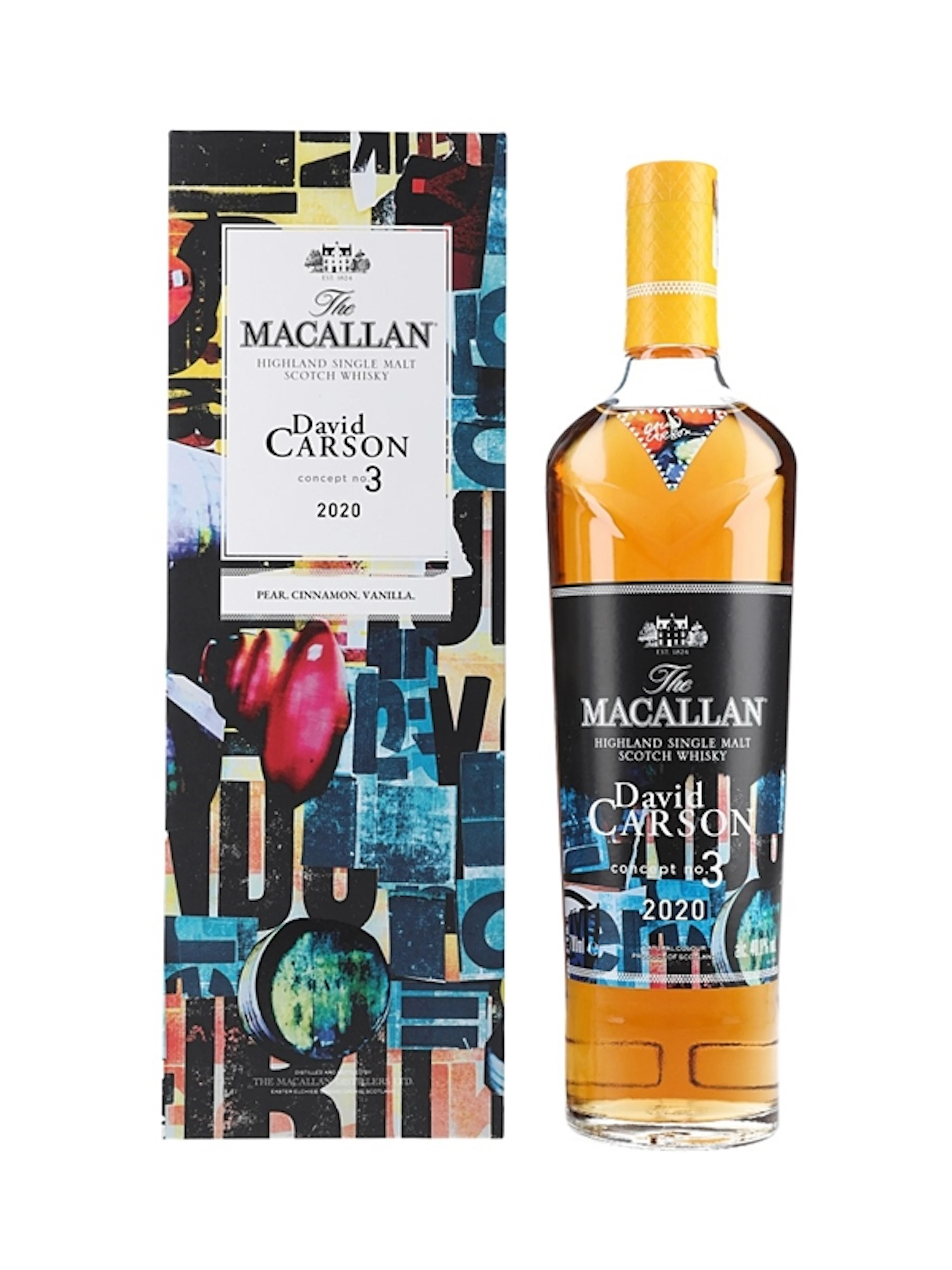 Macallan Concept Number 3 2020 Release - David Carso 70cl / 40.8%