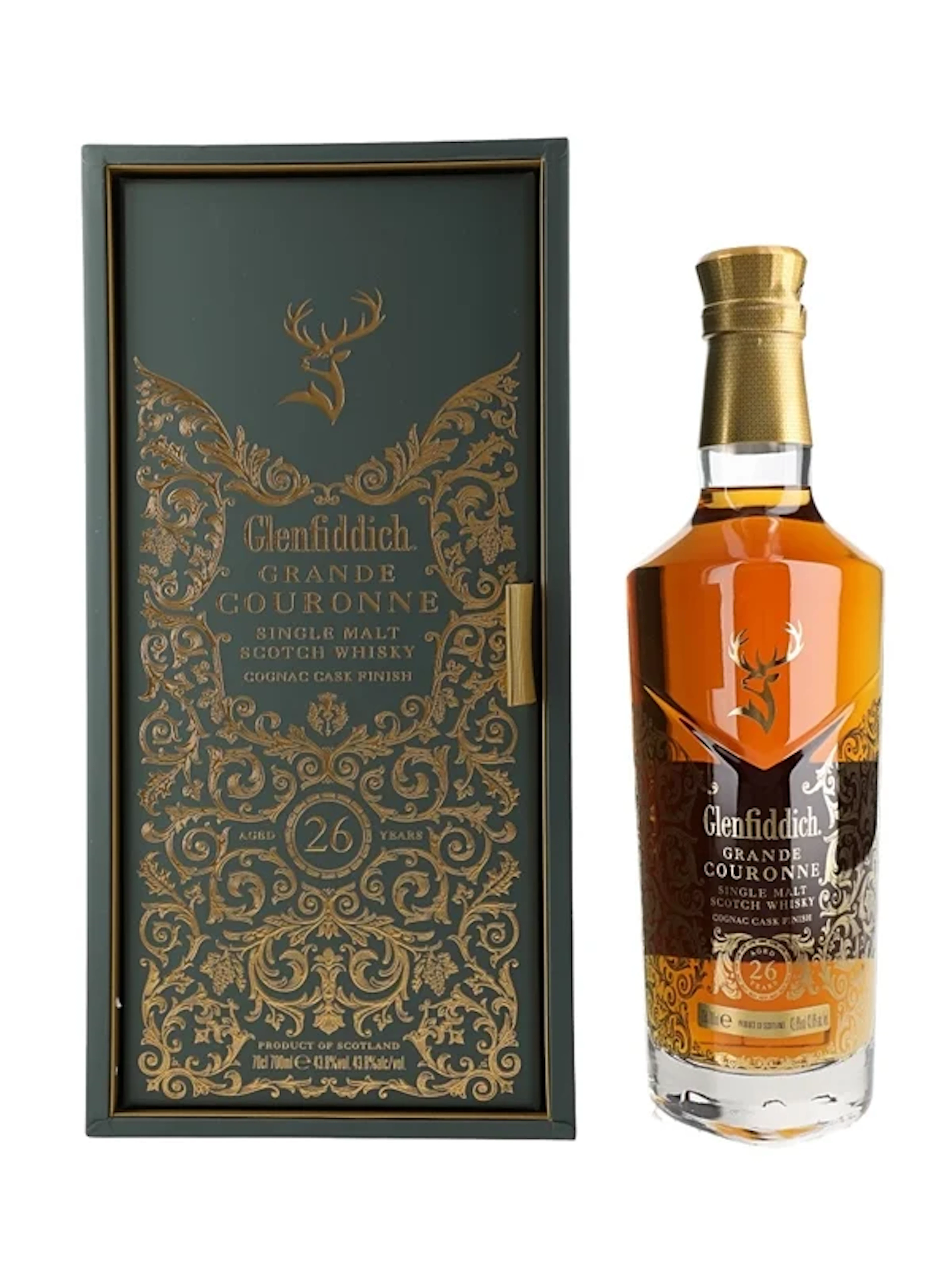 Glenfiddich 26 Year Old Grande Couronne Cognac Cask Finish 70cl / 43.8%