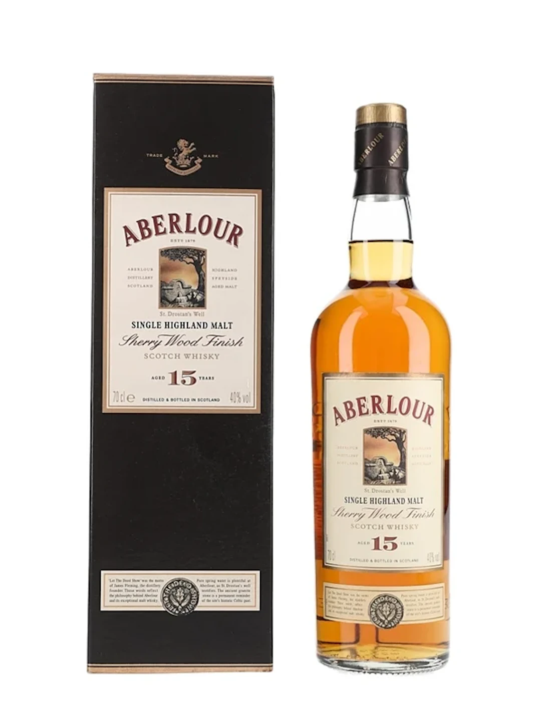 Aberlour 15 Year Old Bottled 2003 - Sherry Wood Finish 70cl / 40%