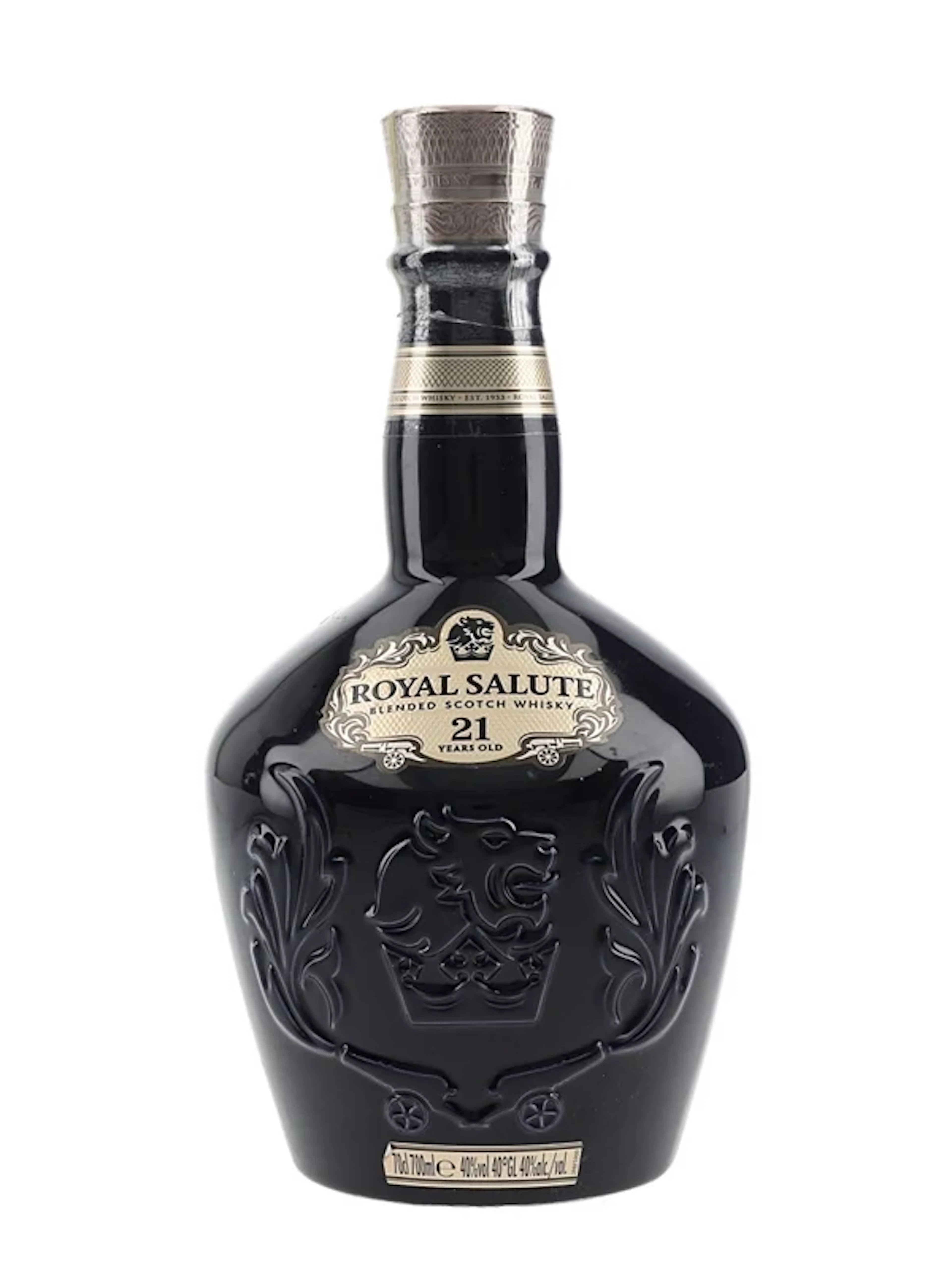 Royal Salute 21 Year Old Bottled 2016 - Blue Spode Ceramic Decanter 70cl / 40%