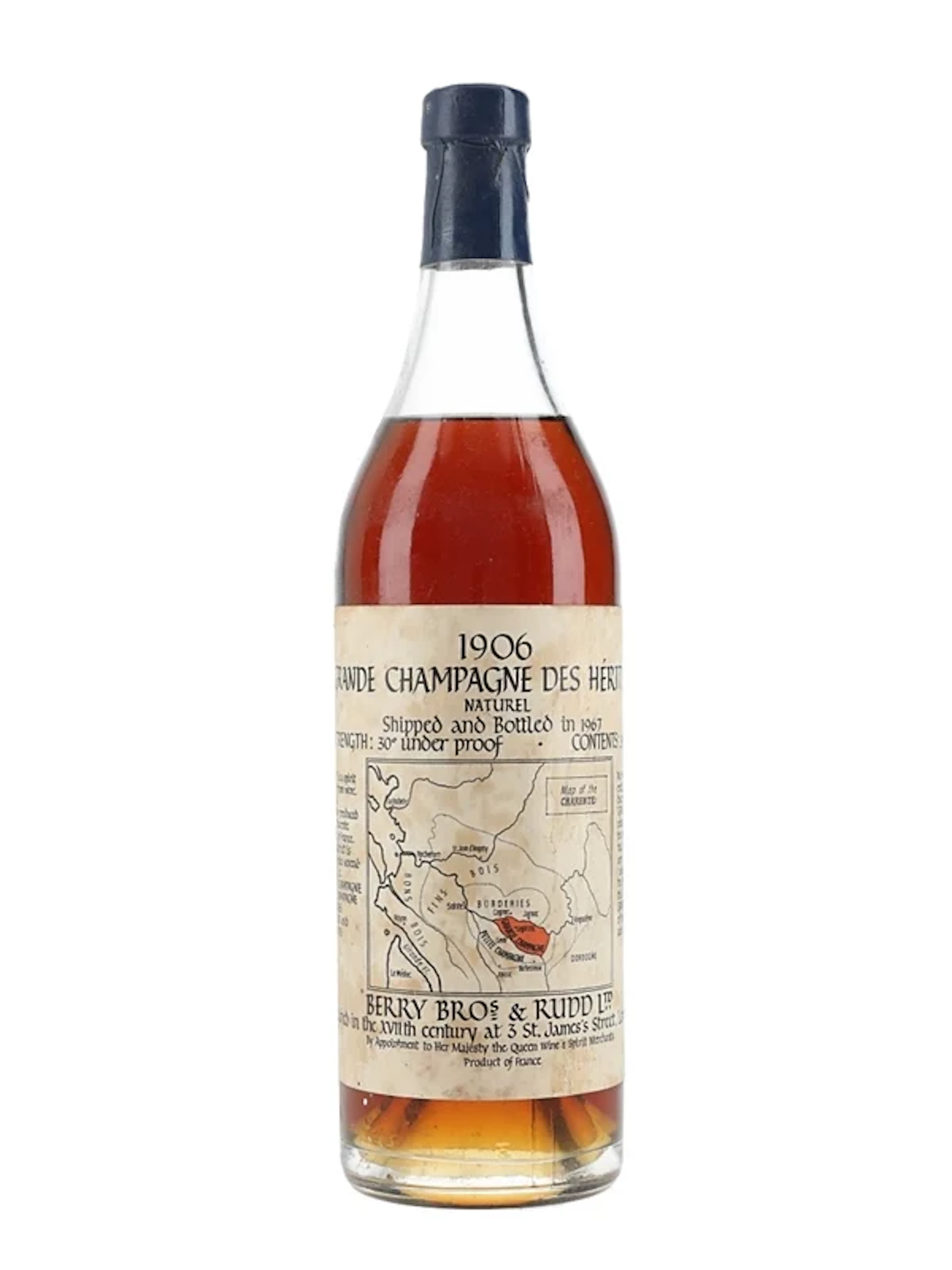 Berry Brothers & Rudd 1906 Grande Champagne Des Heritiers Shipped
