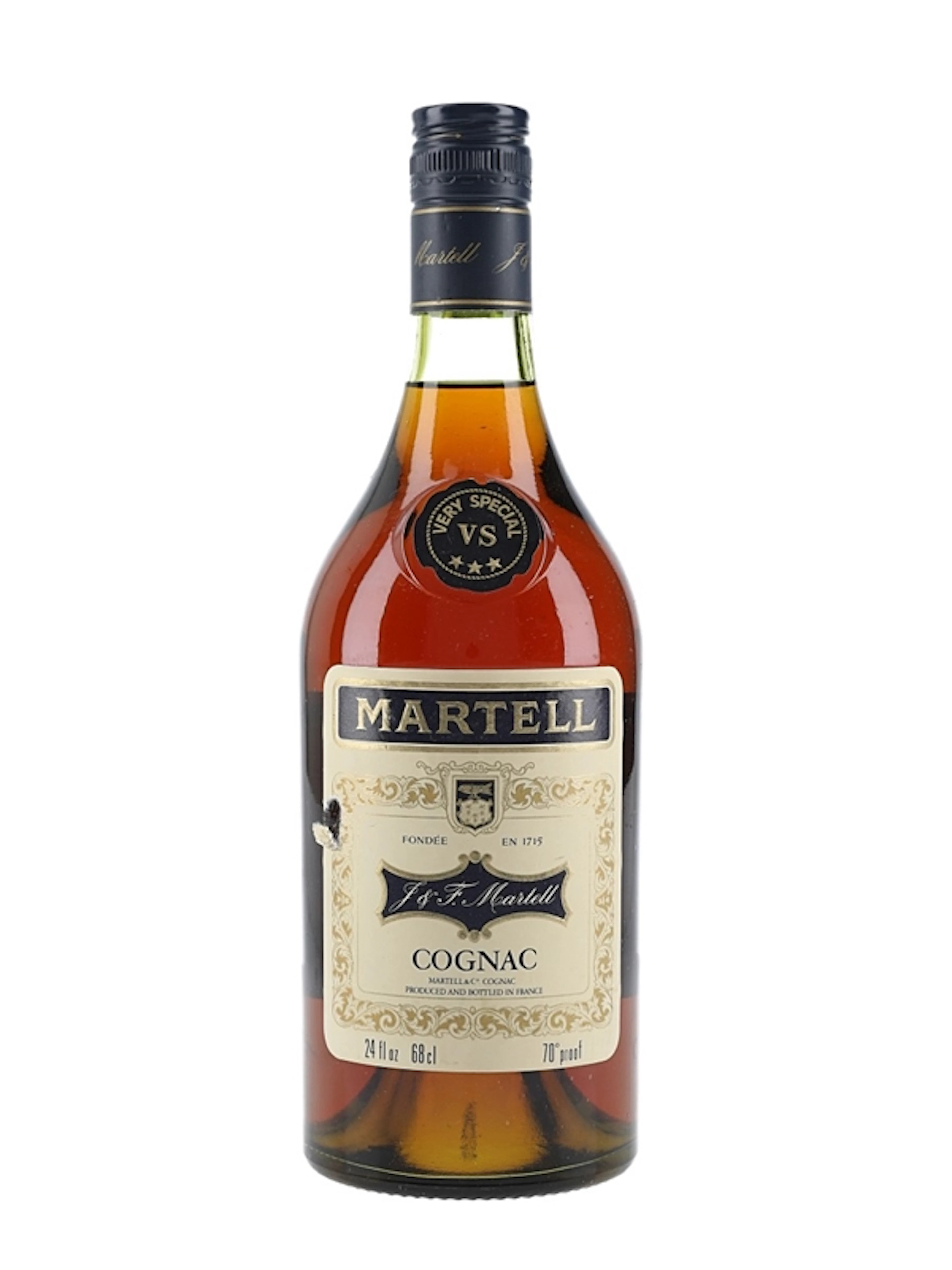Martell 3 Star VS Bottled 1970s-1980s