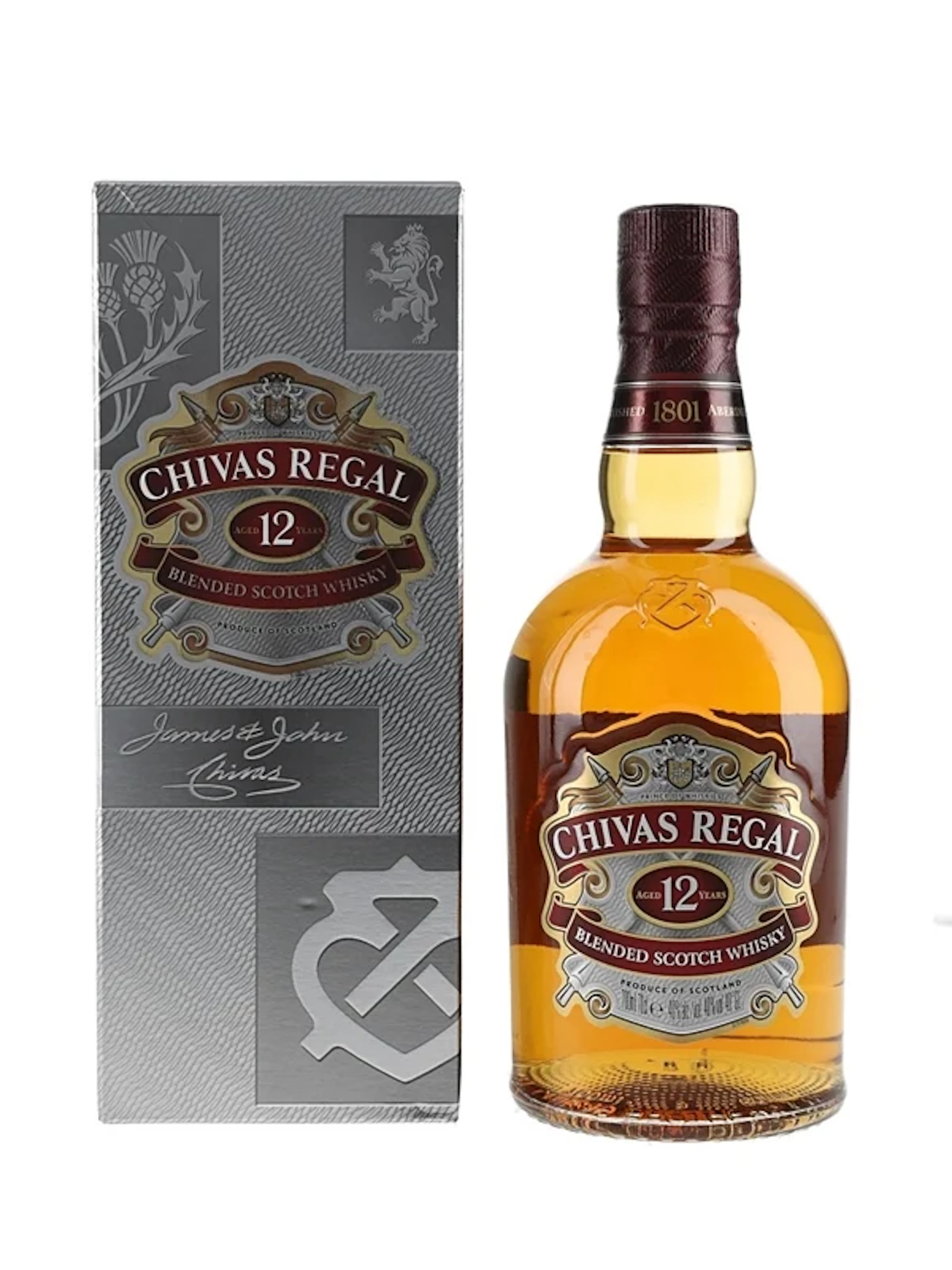 Chivas Regal 12 Year Old Bottled 2018 70cl / 40%
