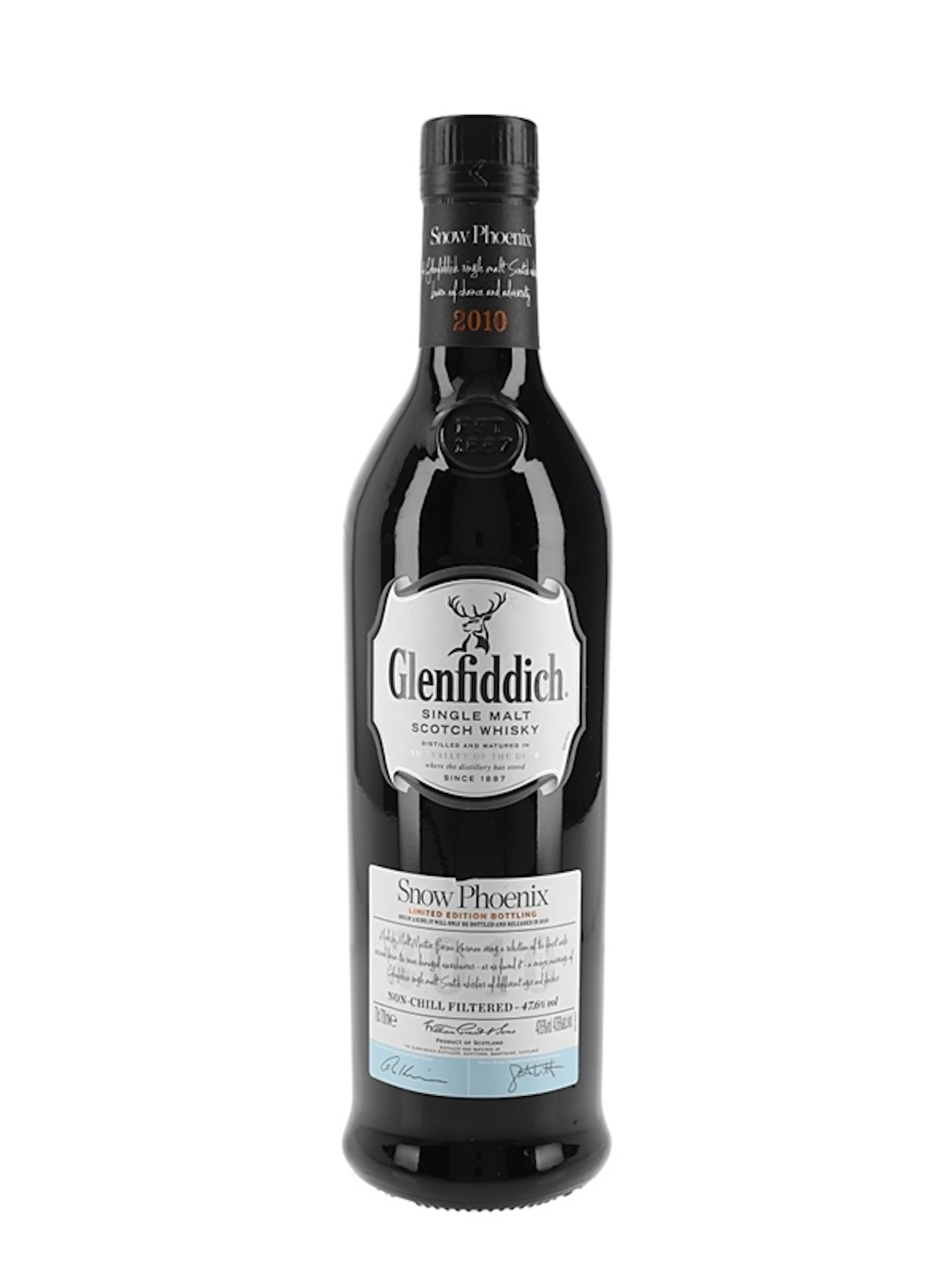 Glenfiddich Snow Phoenix Bottled 2010 70cl / 47.6%