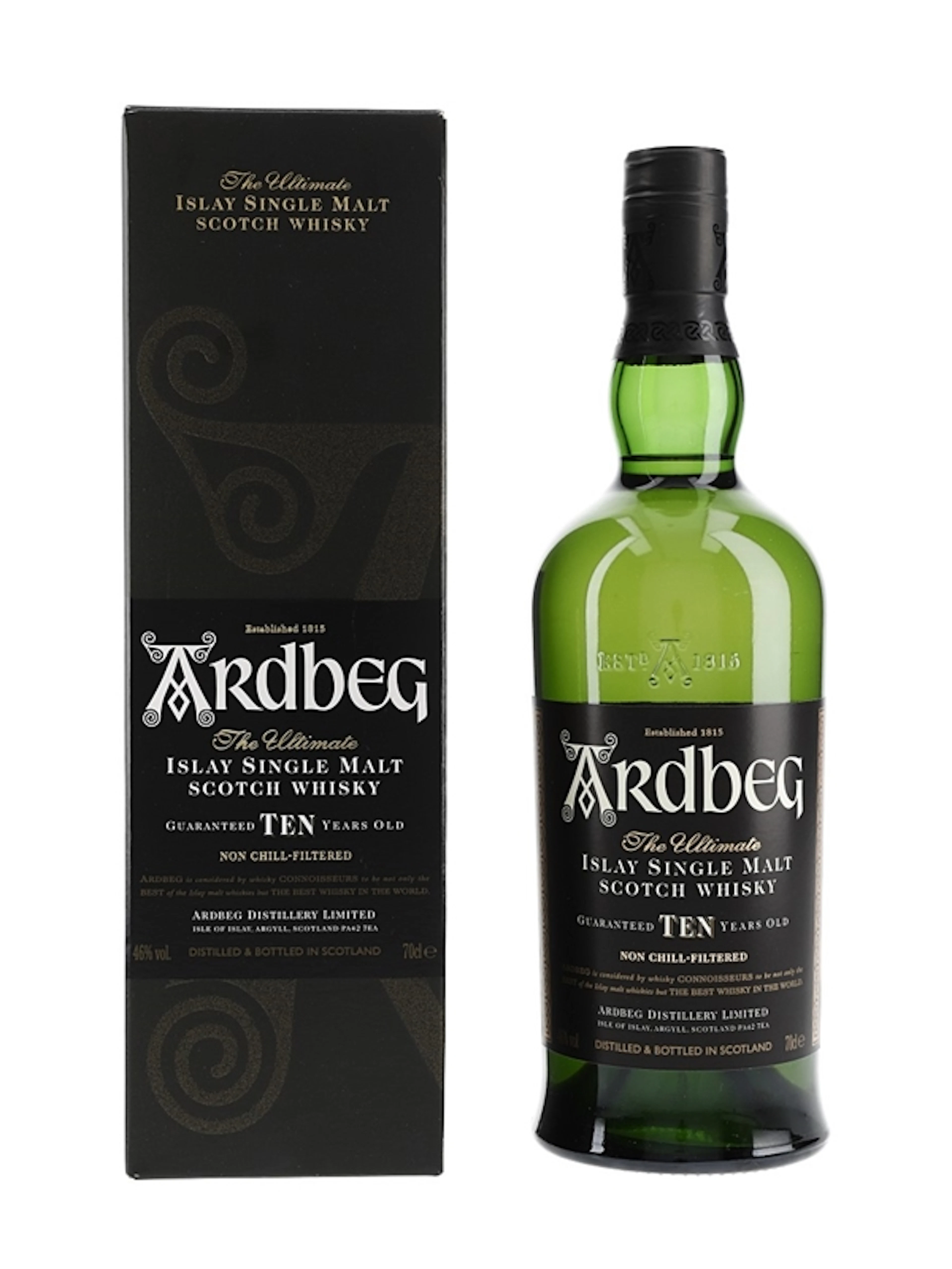 Ardbeg 10 Year Old Bottled 2012 70cl / 46%