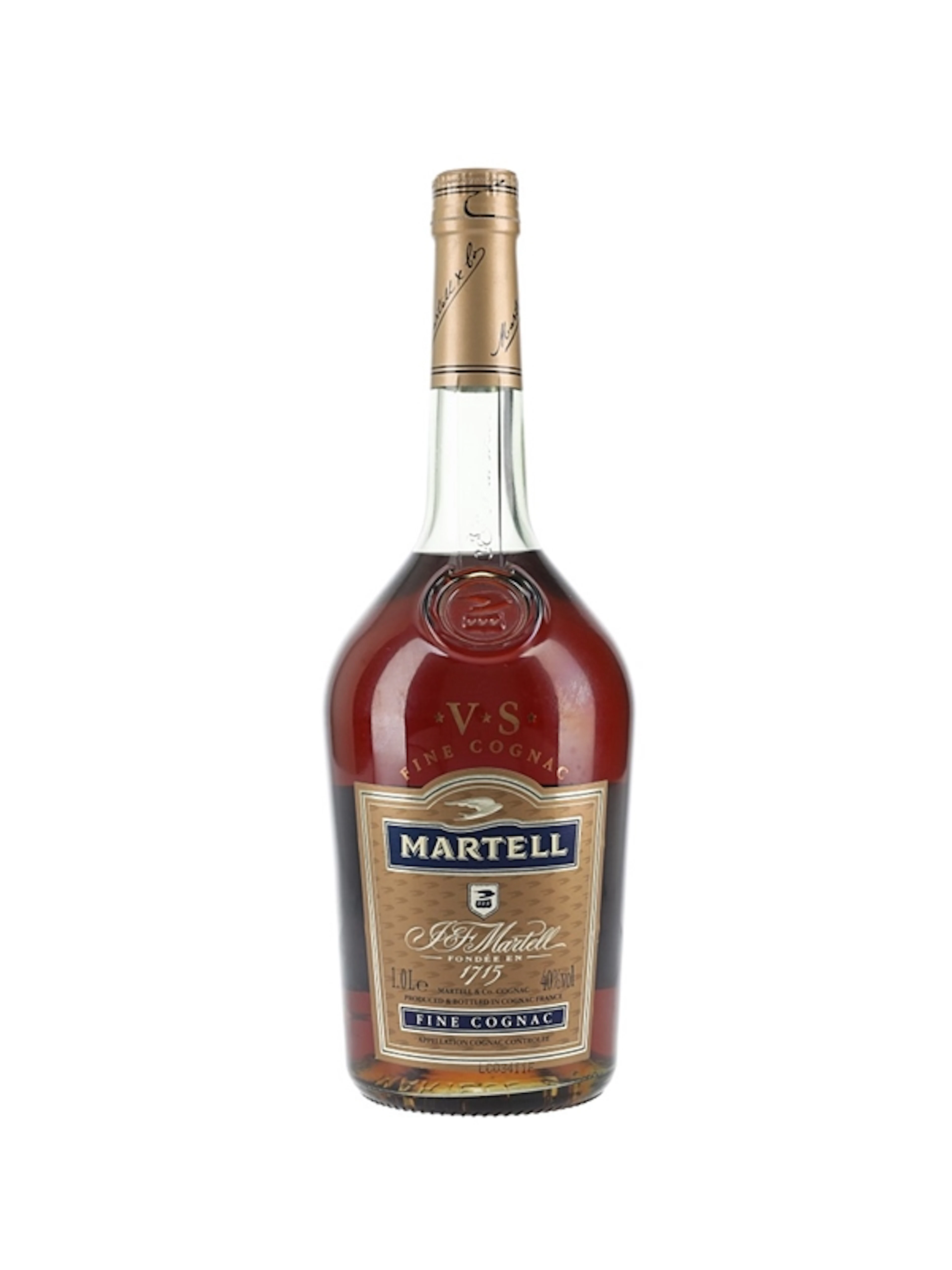 Martell 3 Star VS Bottled 1990s 100cl / 40%