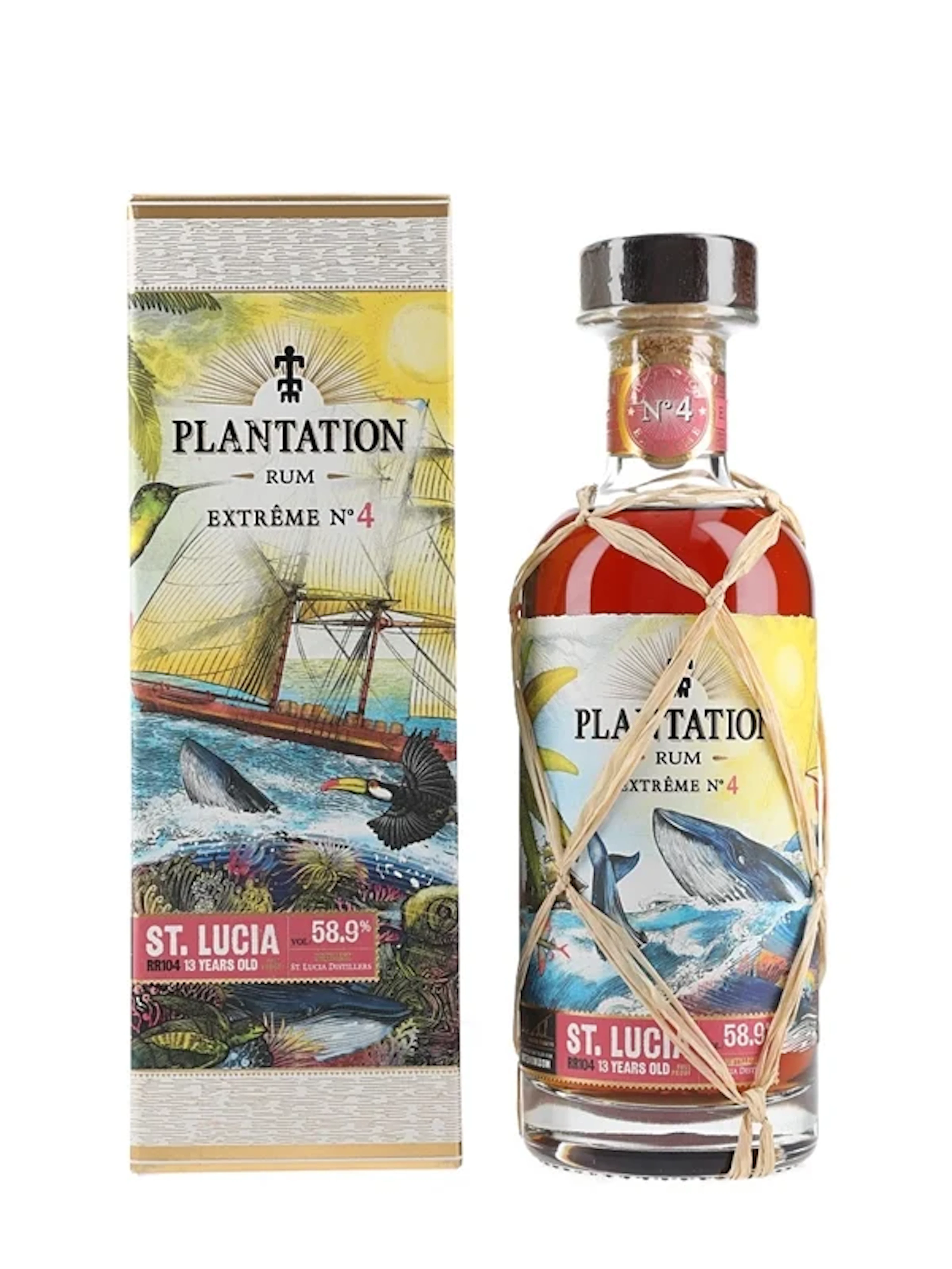 Plantation 2007 13 Year Old RR104 St. Lucia Rum Bottled 2020 - Extreme