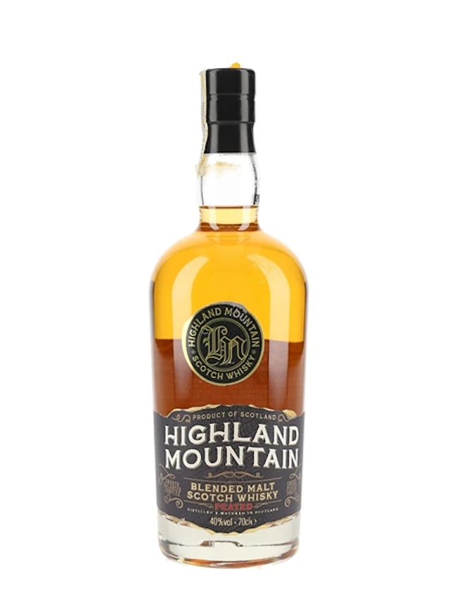 Highland Mountain Peated Blended Malt Scotch Whisky 70cl / 40%