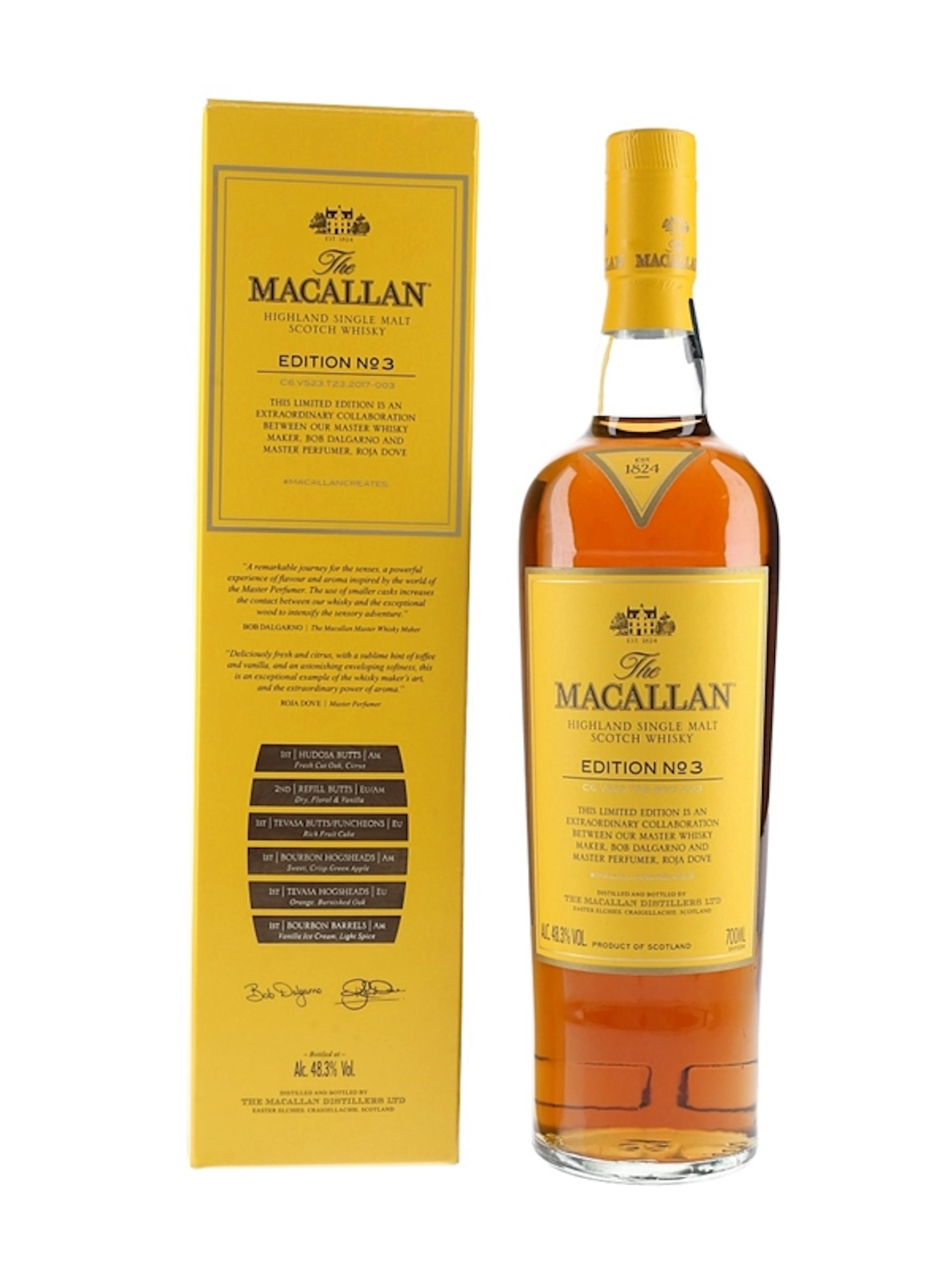 Macallan Edition No.3 70cl / 48.3%