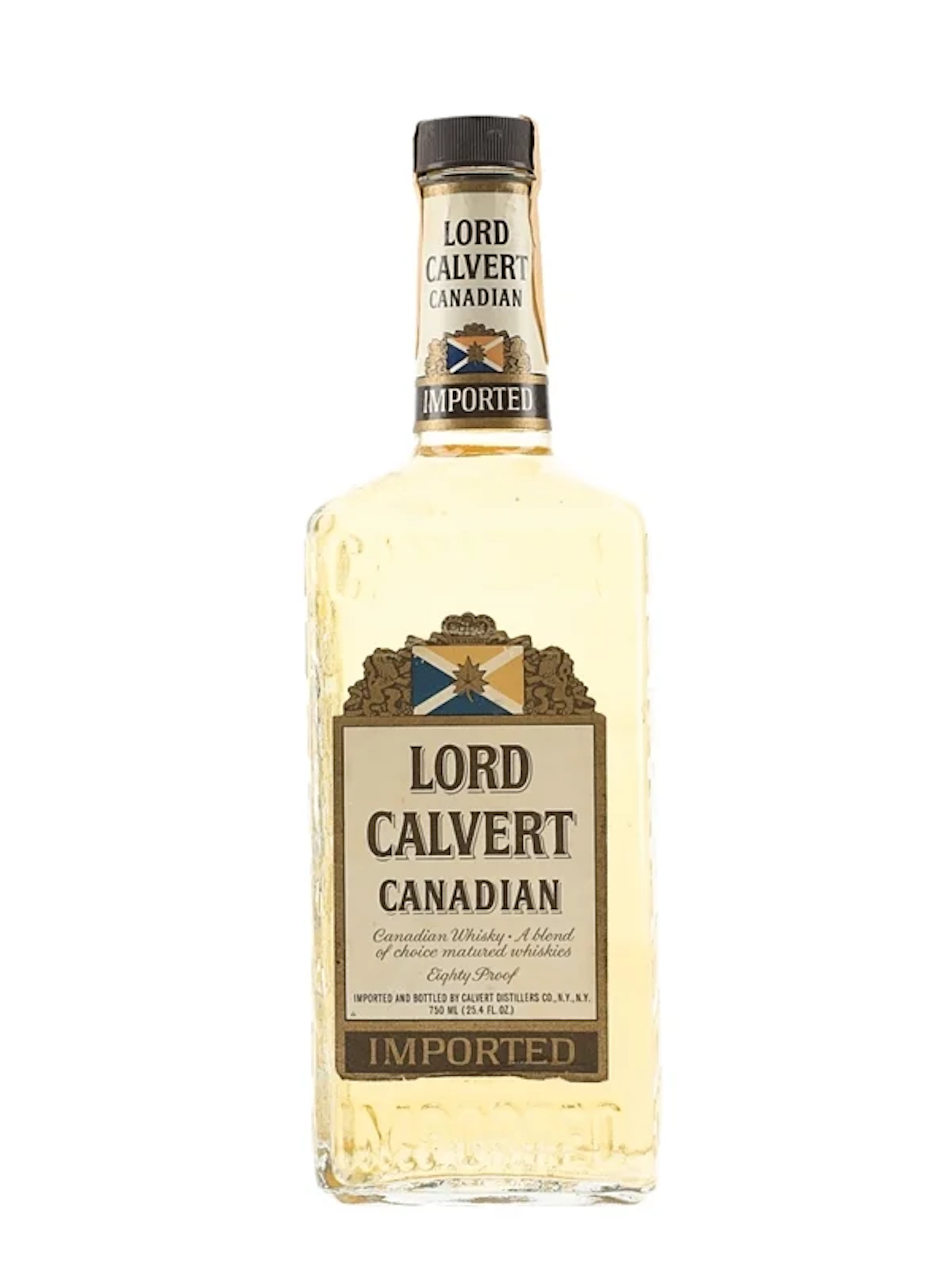 Canadian Lord Calvert Bottled 1970s 75cl / 40%