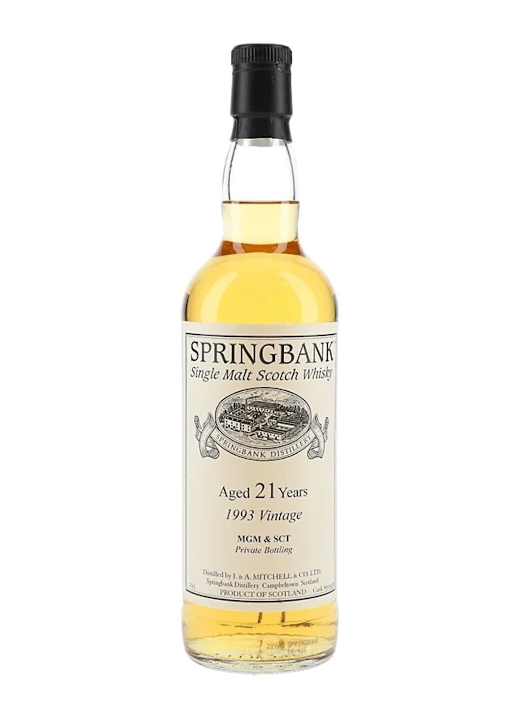 Springbank 1993 21 Year Old Bottled 2014 - Private Single Cask 70cl / 50%