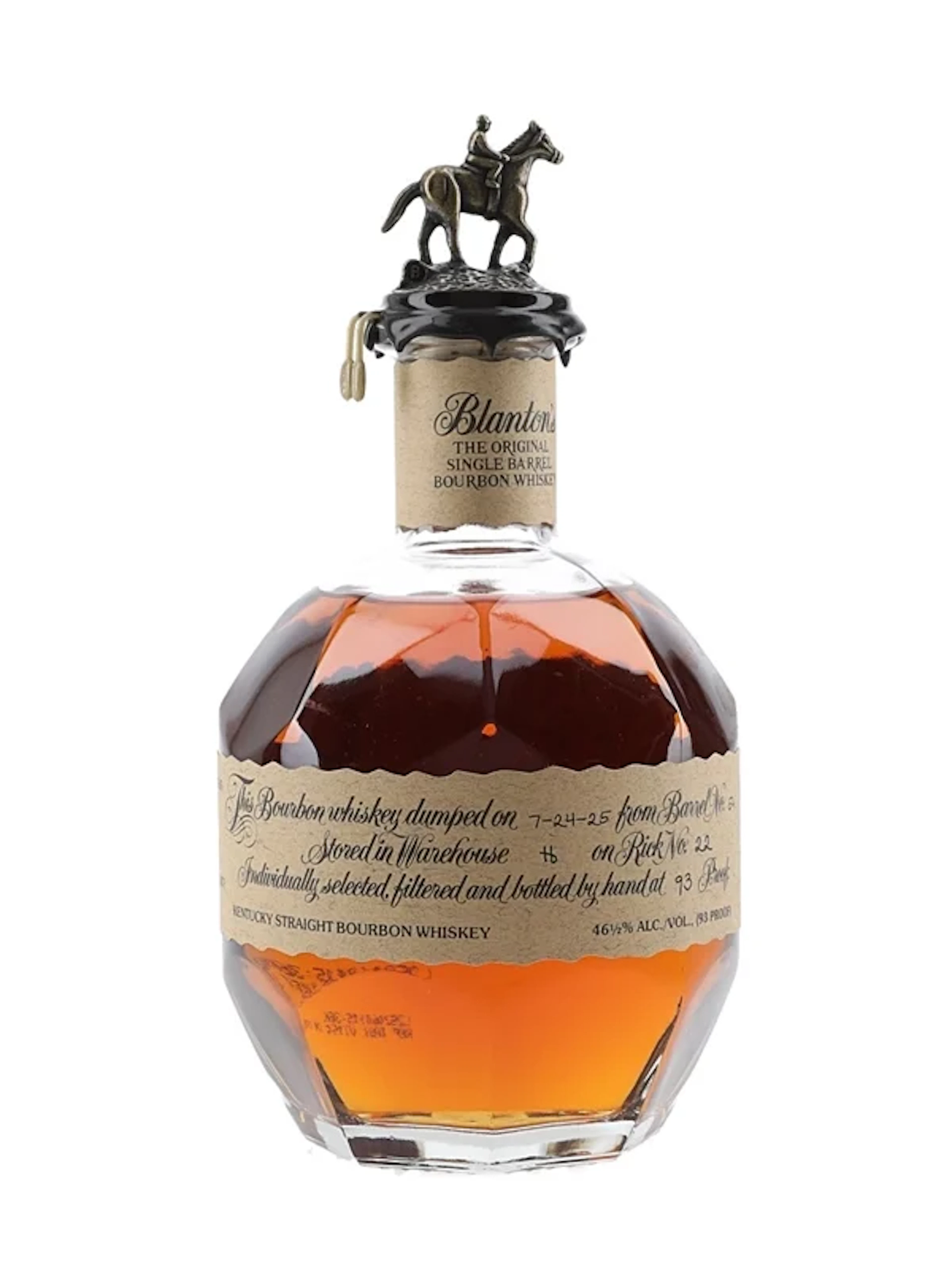 Blanton's Original Single Barrel No. 54 Bottled 2025 75cl / 46.5%