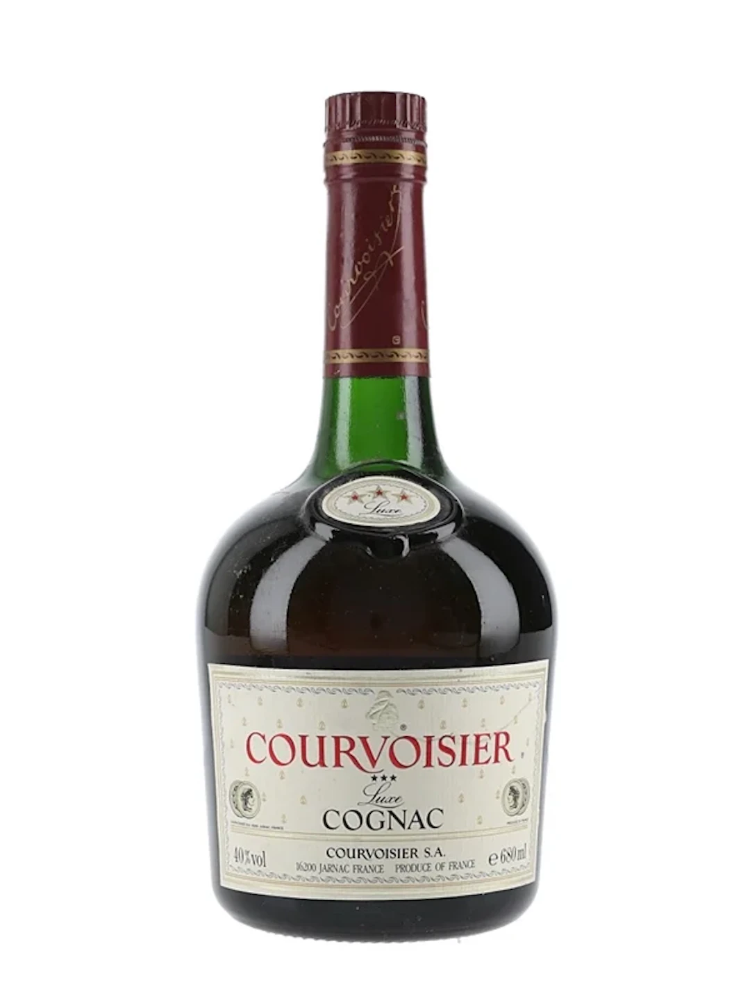 Courvoisier 3 Star Luxe Bottled 1980s