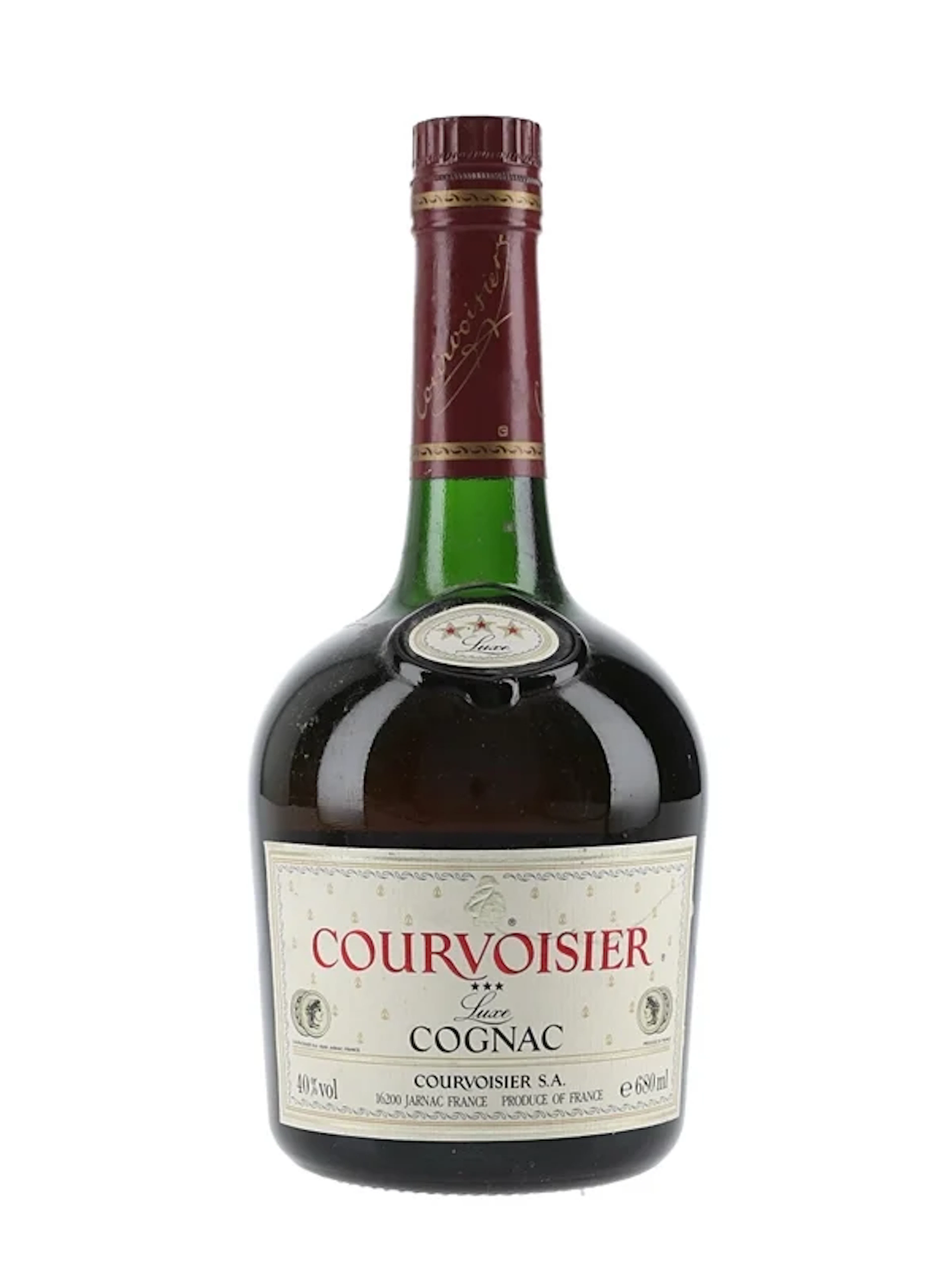 Courvoisier 3 Star Luxe Bottled 1980s