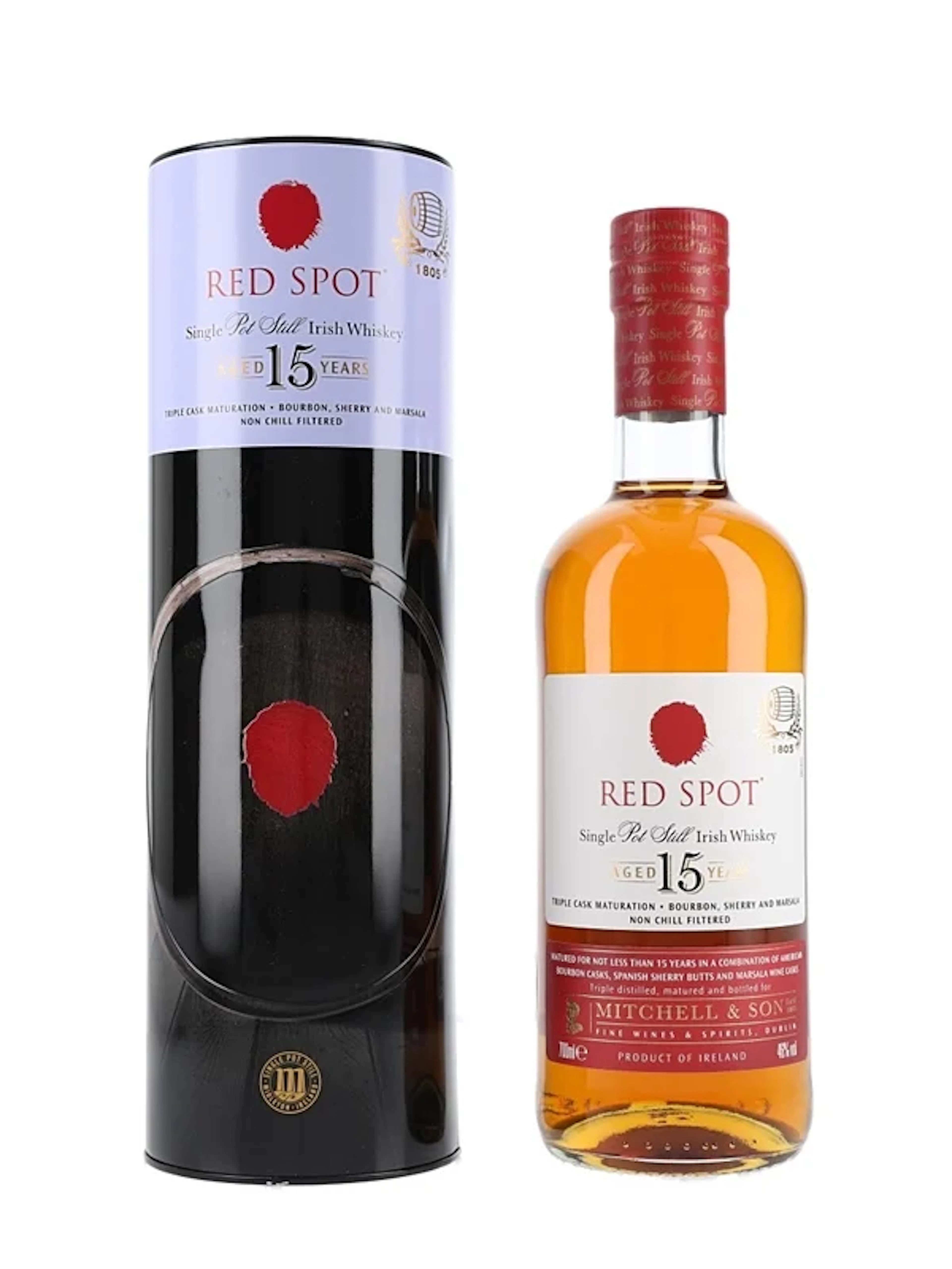 Red Spot 15 Year Old Bottle 2024 - Mitchell & So 70cl / 46%