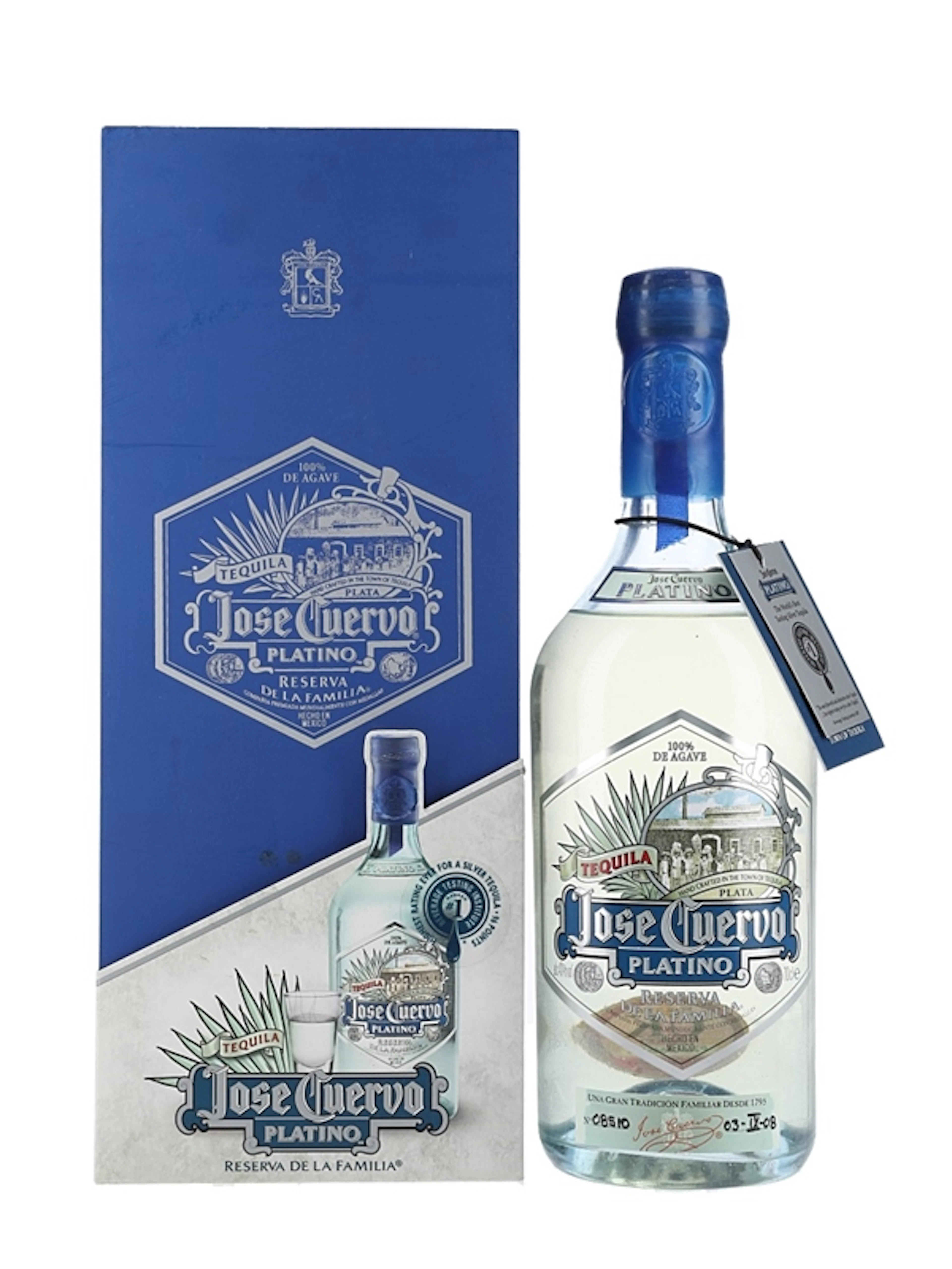 Jose Cuervo Platino Reserva De La Familia 2008 Bottling 70cl / 40%