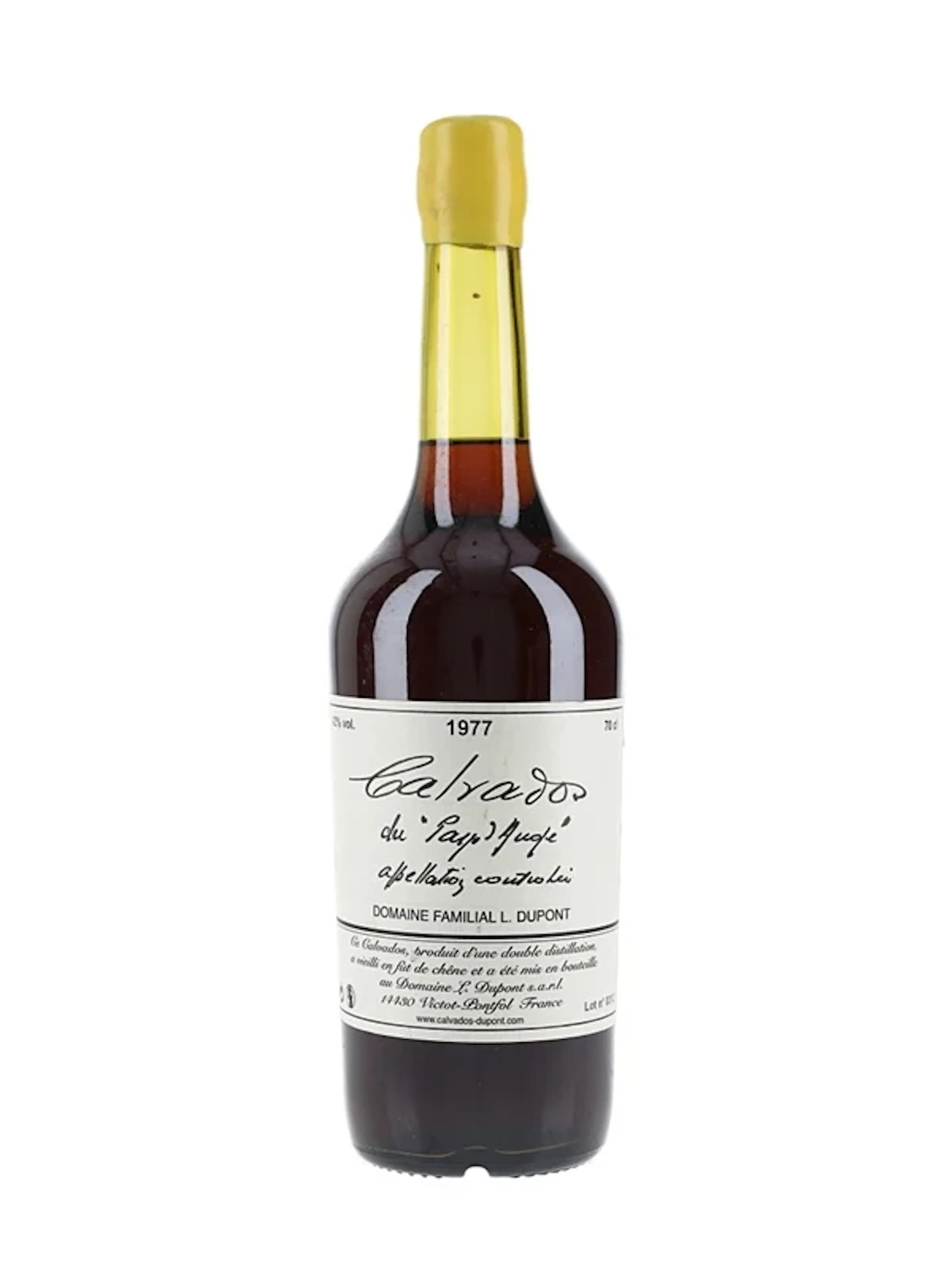 Domaine Familial L. Dupont 1977 Calvados Pays d'Auge 70cl / 42%