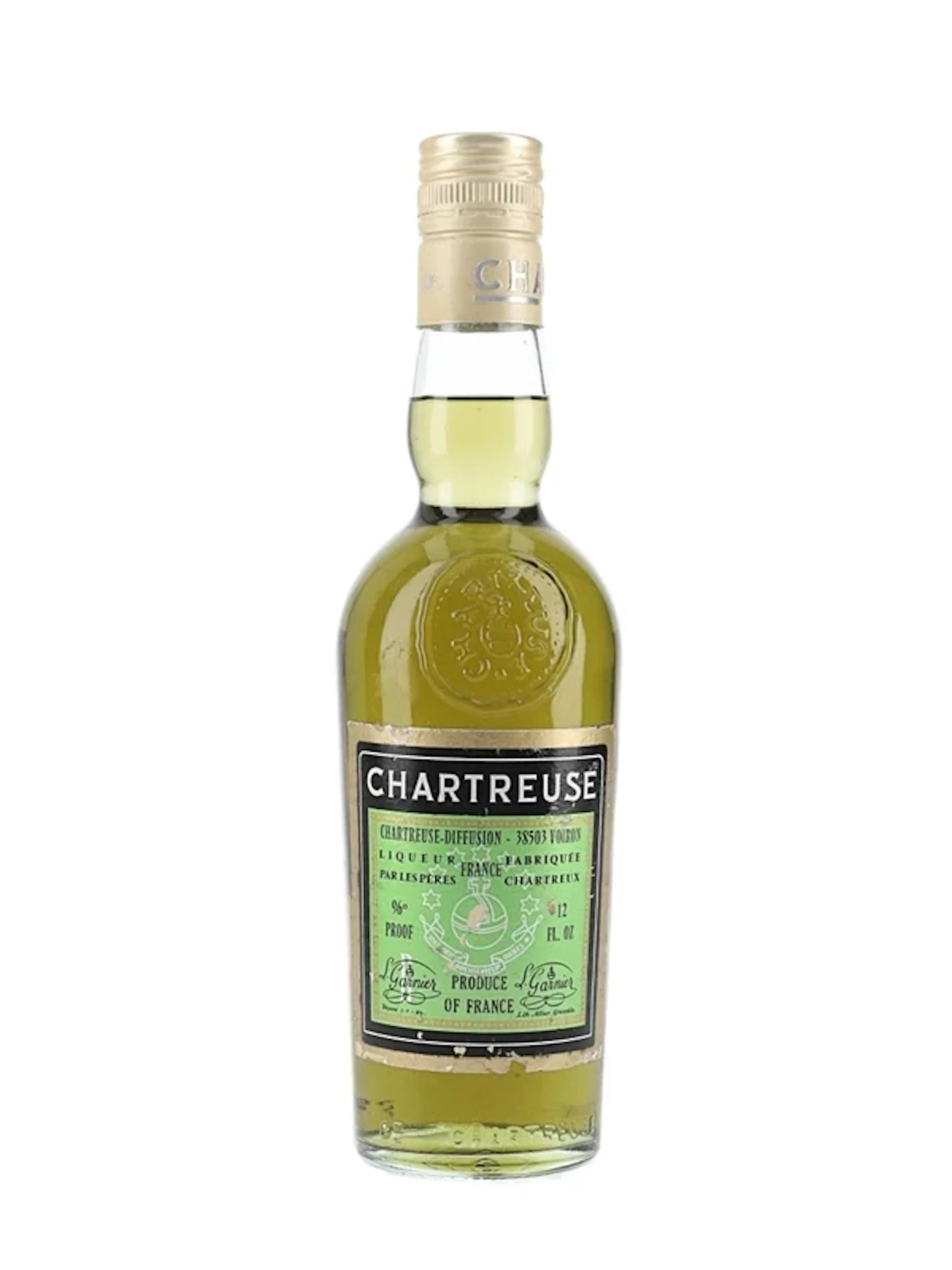 Chartreuse Green Voiro Bottled 1975-1982