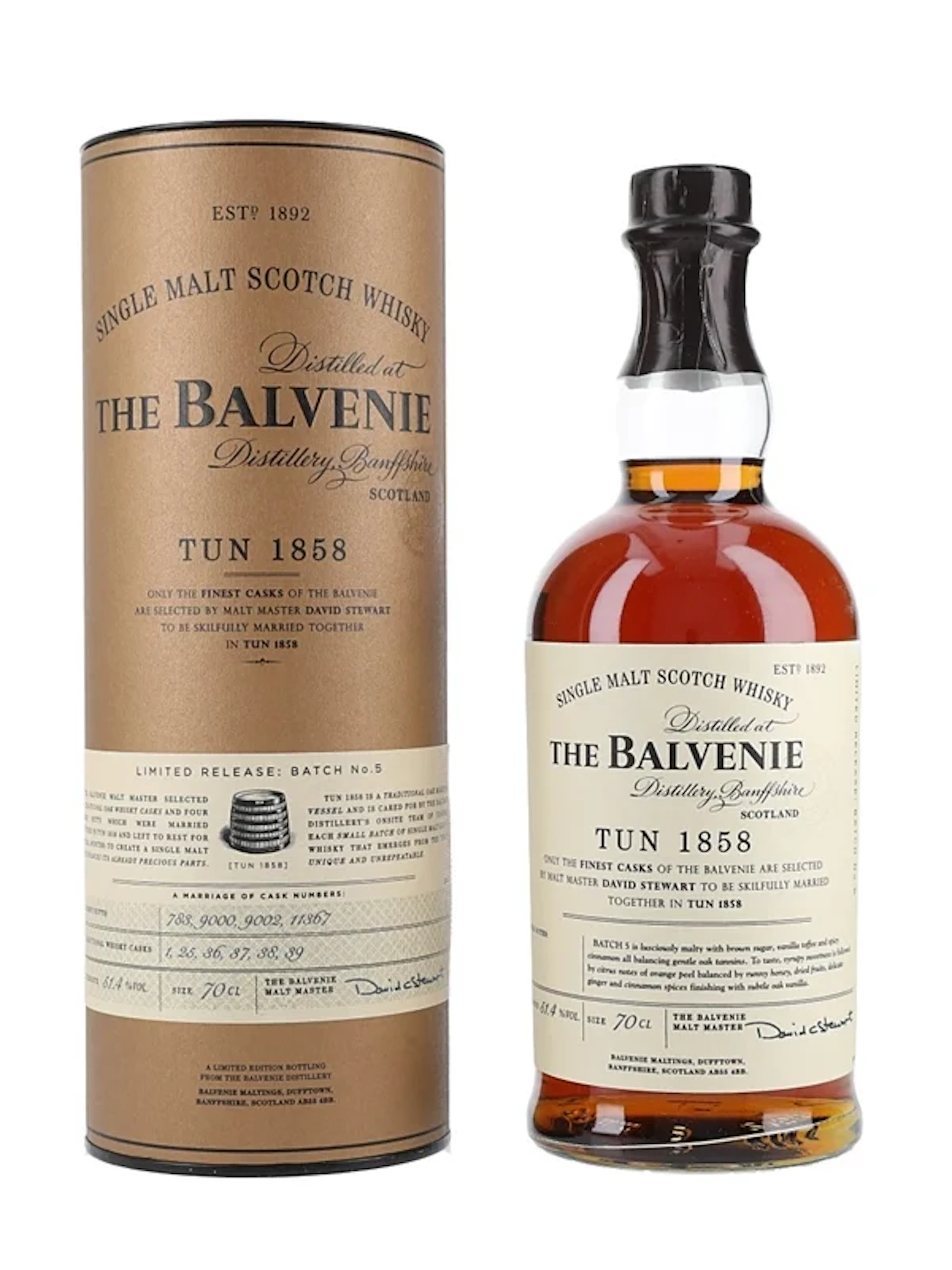 Balvenie Tun 1858 Batch 5 70cl / 51.4%