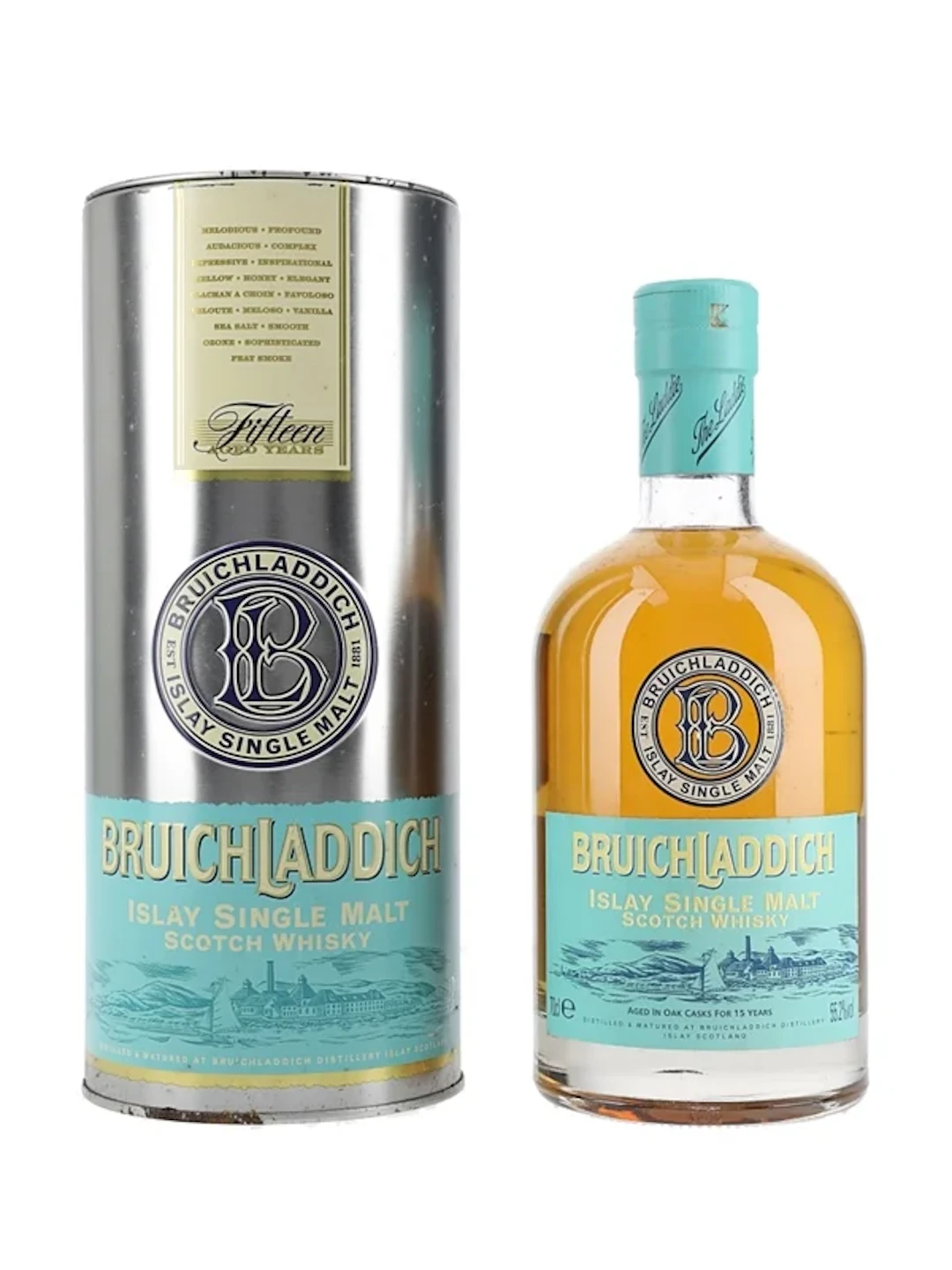Bruichladdich 1988 15 Year Old Single Cask #1055 Bottled 2004 70cl / 55.2%