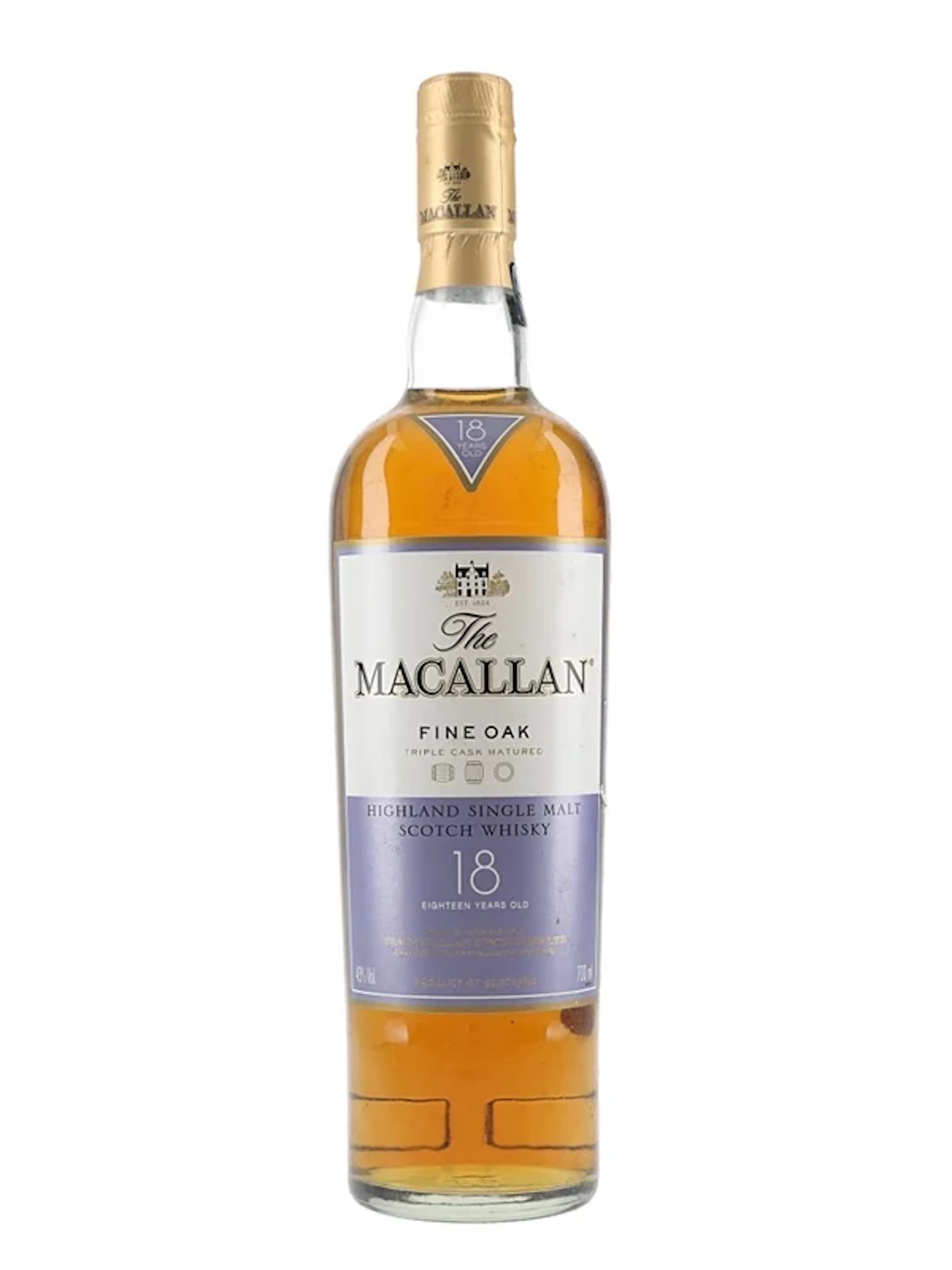 Macallan 18 Year Old Fine Oak Triple Cask Matured 70cl / 43%