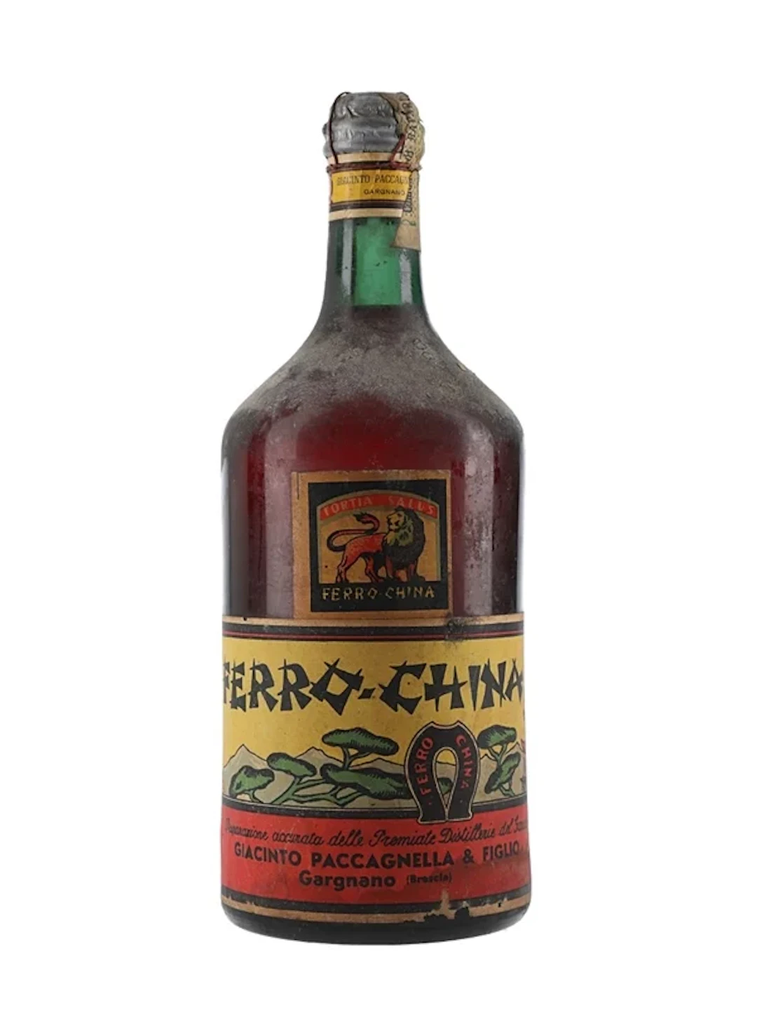 Ferro China Bottled 1950s - Giacinto Paccagnella & Figilio 100cl / 21%