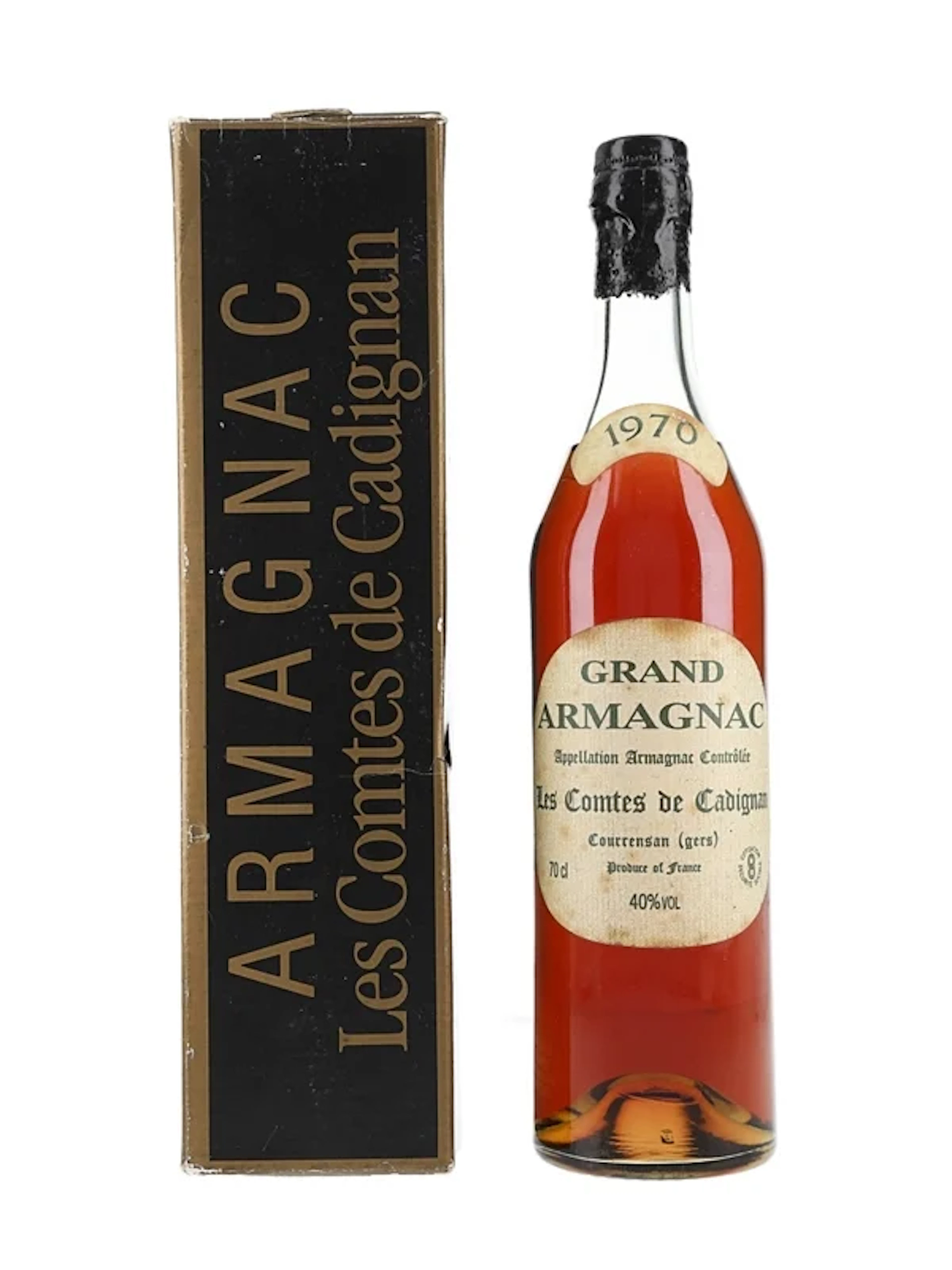 Les Comtes De Cadignan 1970 Grand Armagnac Bottled 1990s 70cl / 40%