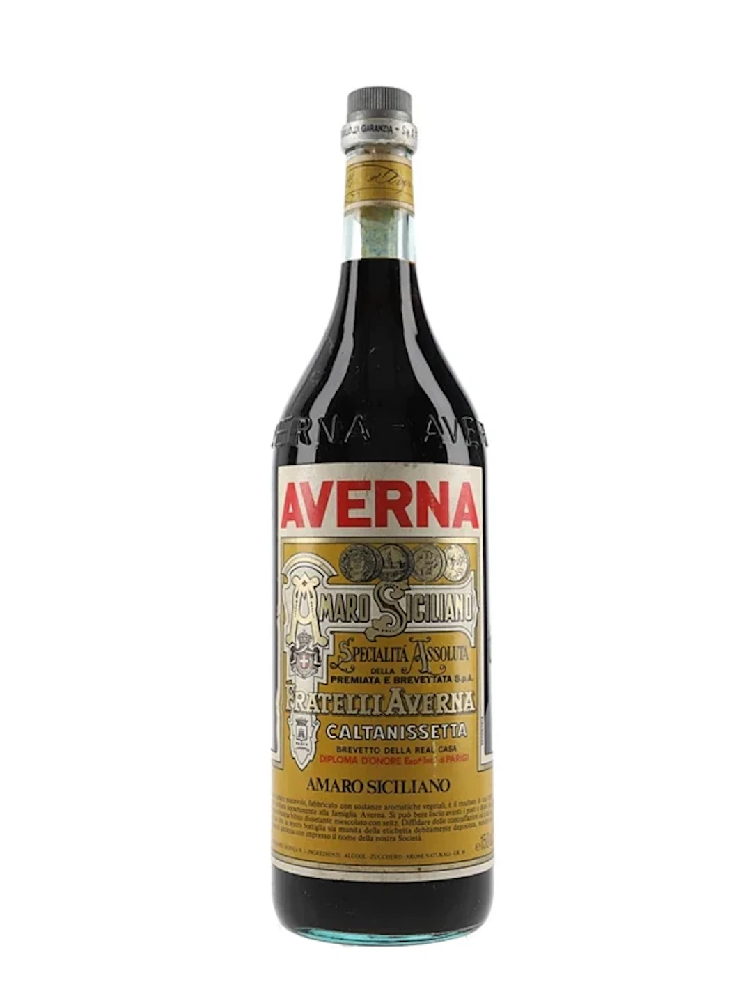 Fratelli Averna Amaro Siciliano Bottled 1970s 150cl / 34%