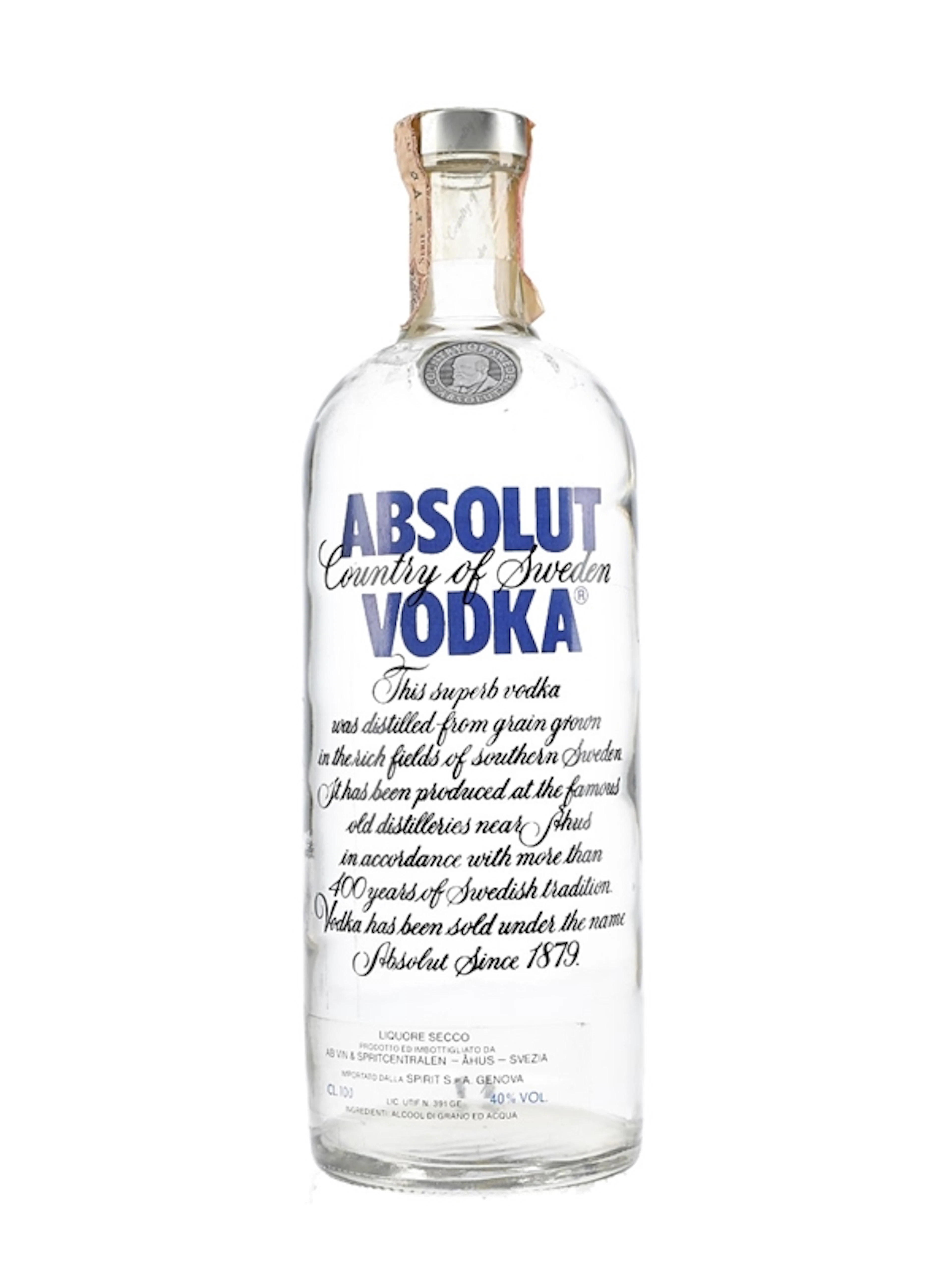Absolut Vodka Vin & Spritcentrale 100cl / 40%