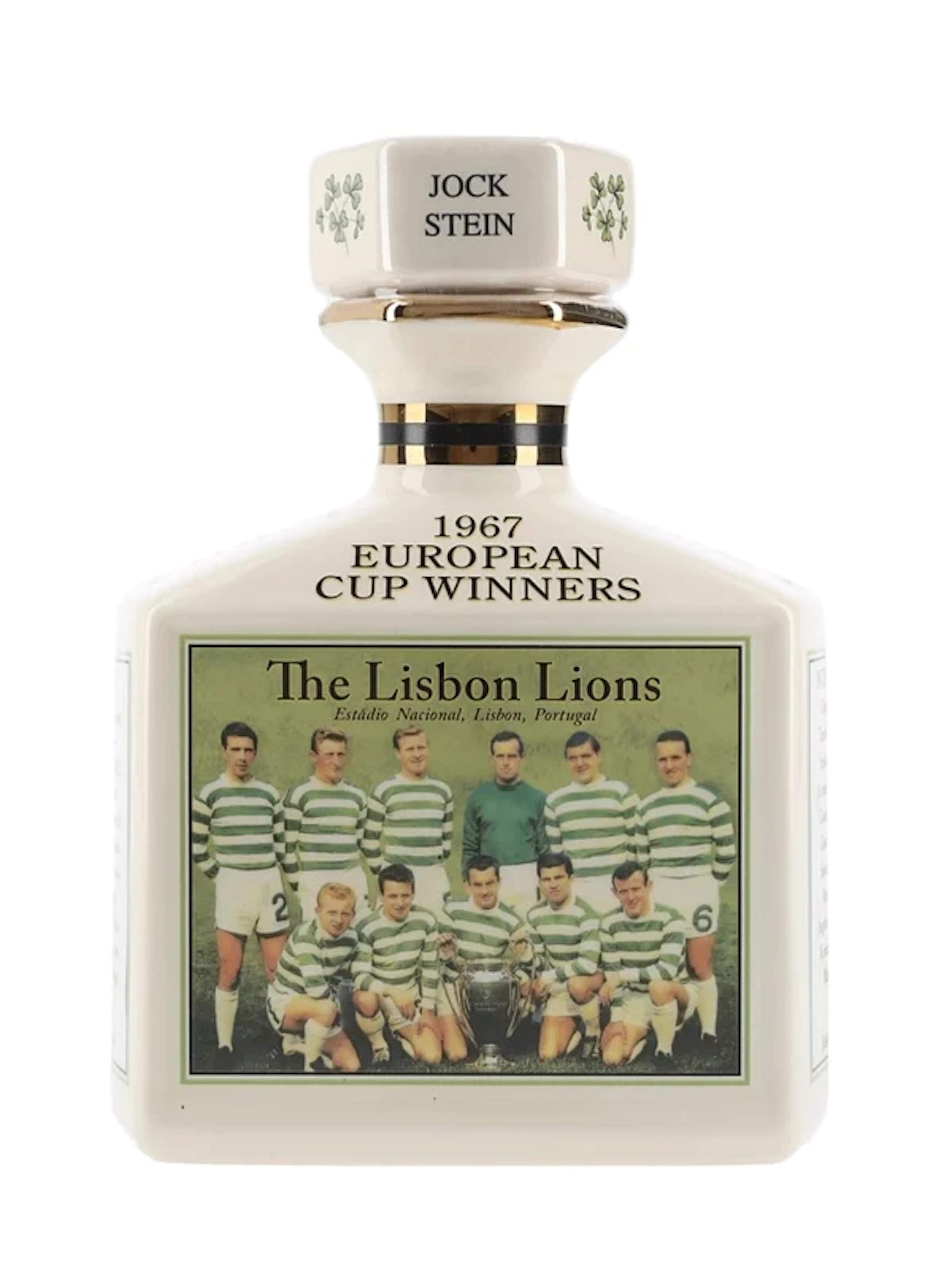 Pointer's Ceramic Decanter The Lisbon Lions - Celtic 1967 European