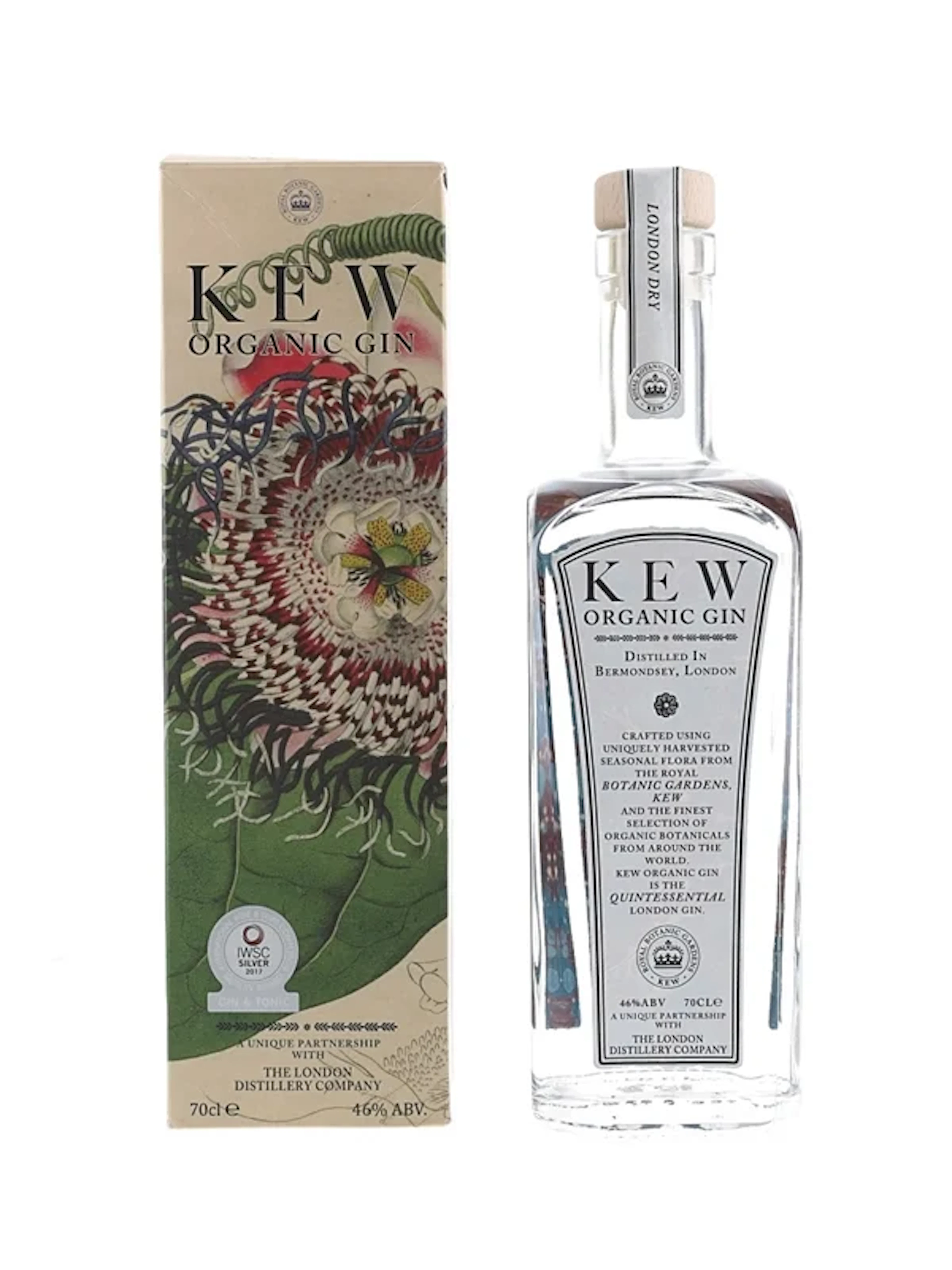Kew Organic Gi 70cl / 46%