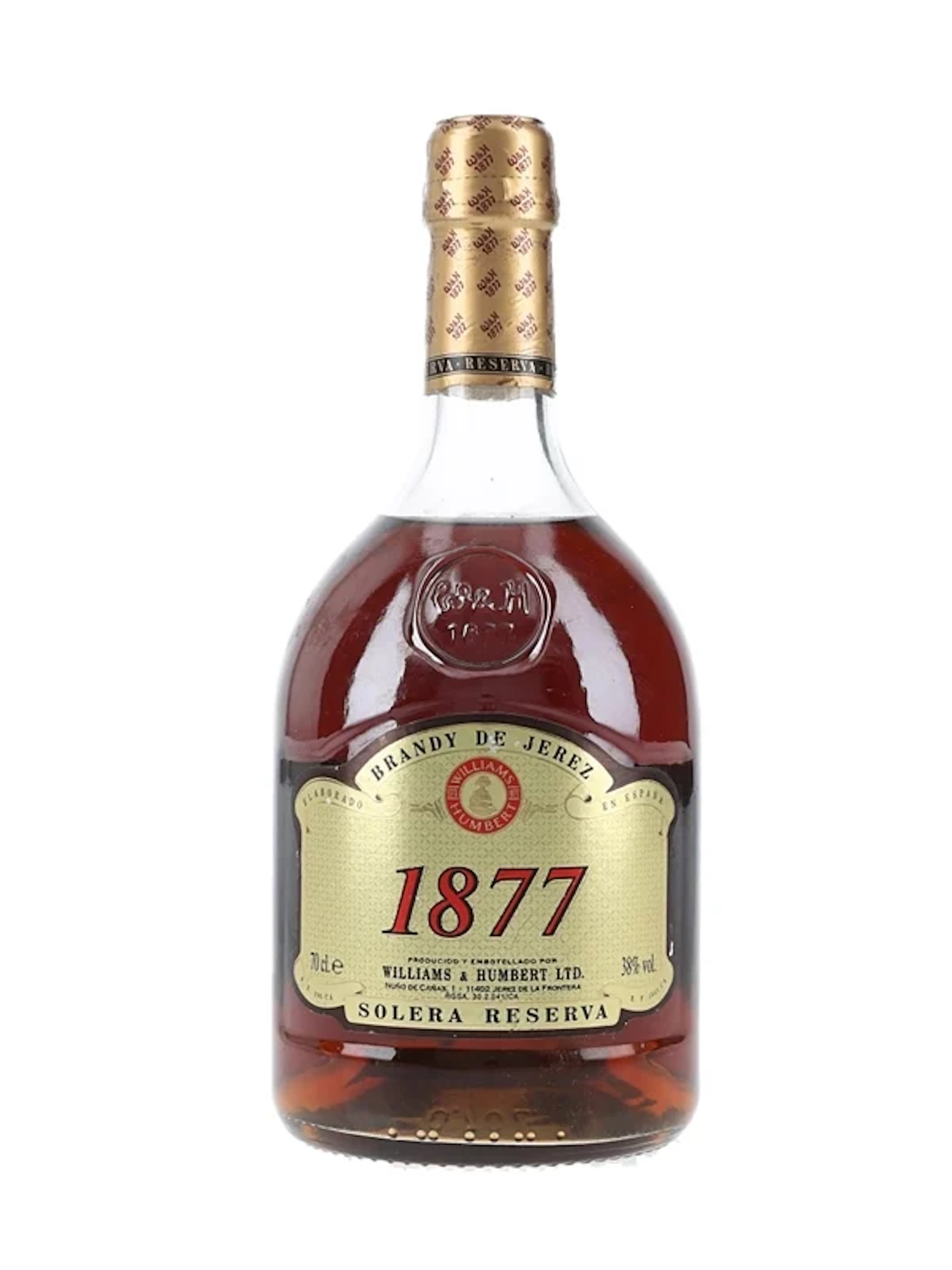 1877 Brandy de Jerez Solera Reserva 70cl / 38%