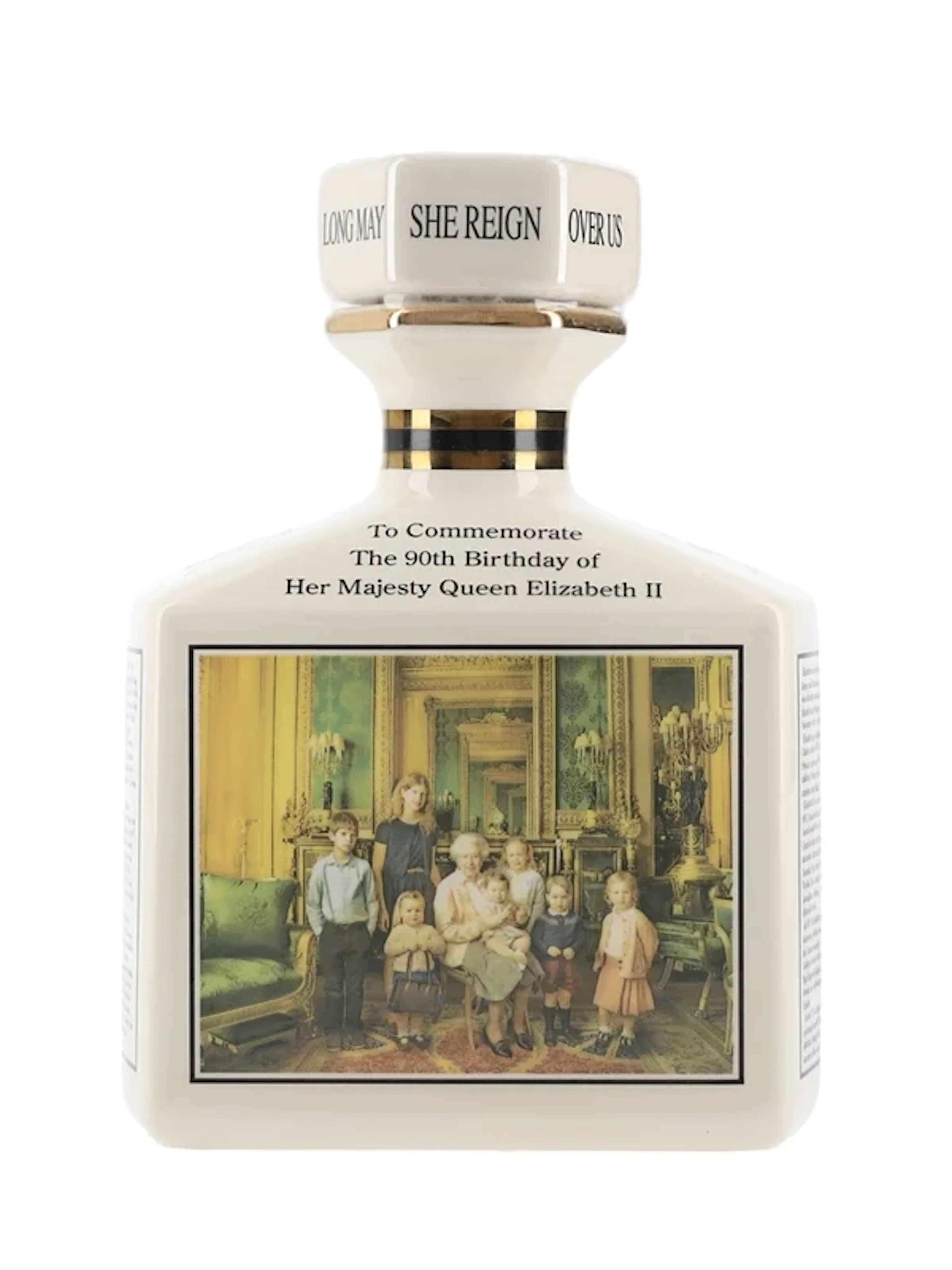 Ben Nevis 10 Year Old Pointers Ceramic Decanters - 90th Birthday Of