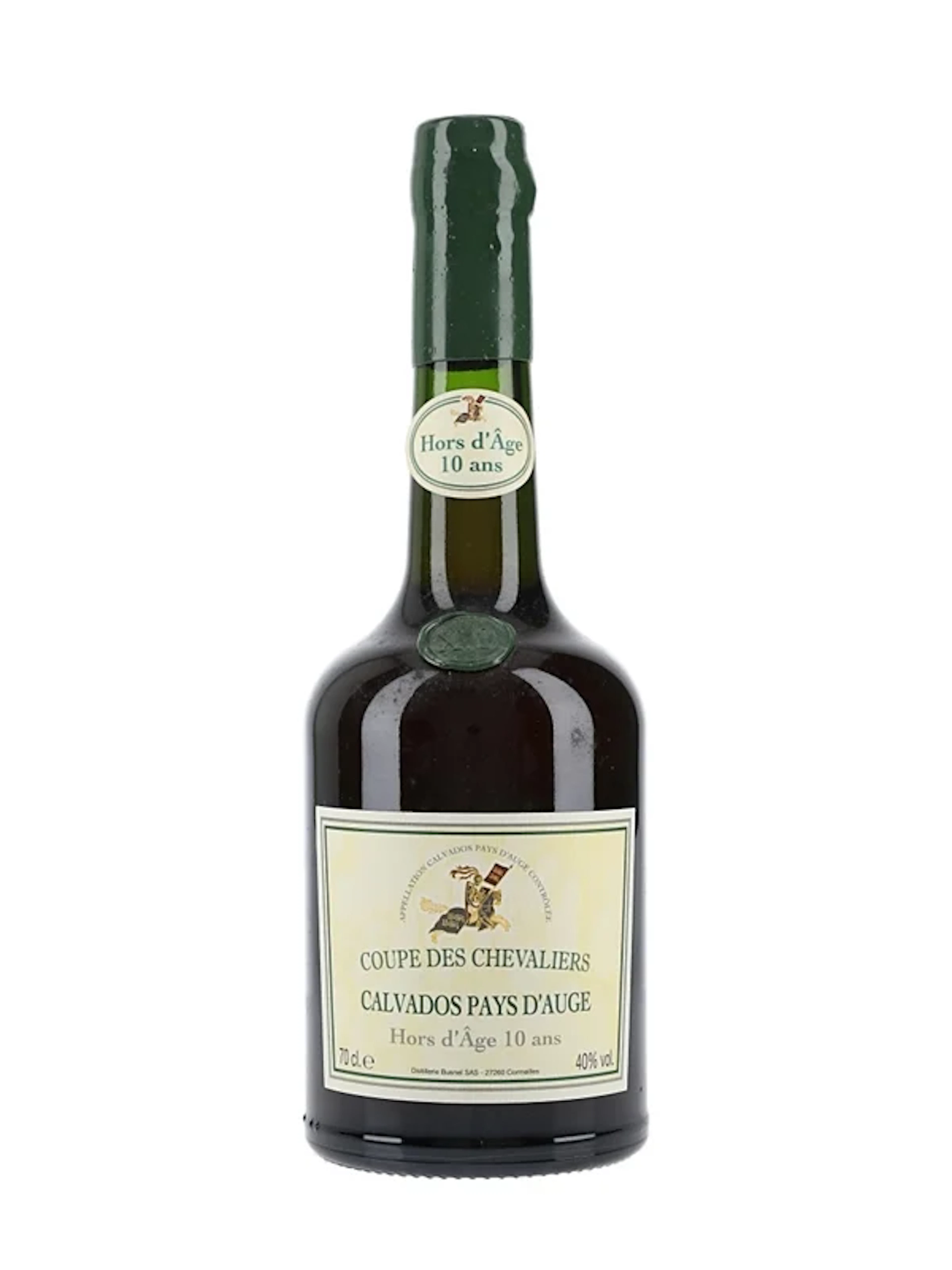 Coupe des Chevaliers 10 Year Old Hors d'Age XO Calvados Pays d'Auge 70cl / 40%